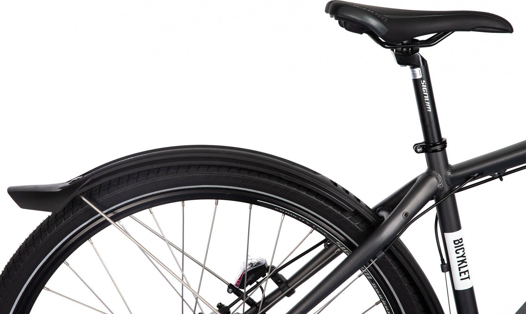 VTC Électrique Bicyklet Joseph Shimano Altus 7V 417 Wh 700 mm Noir Gris