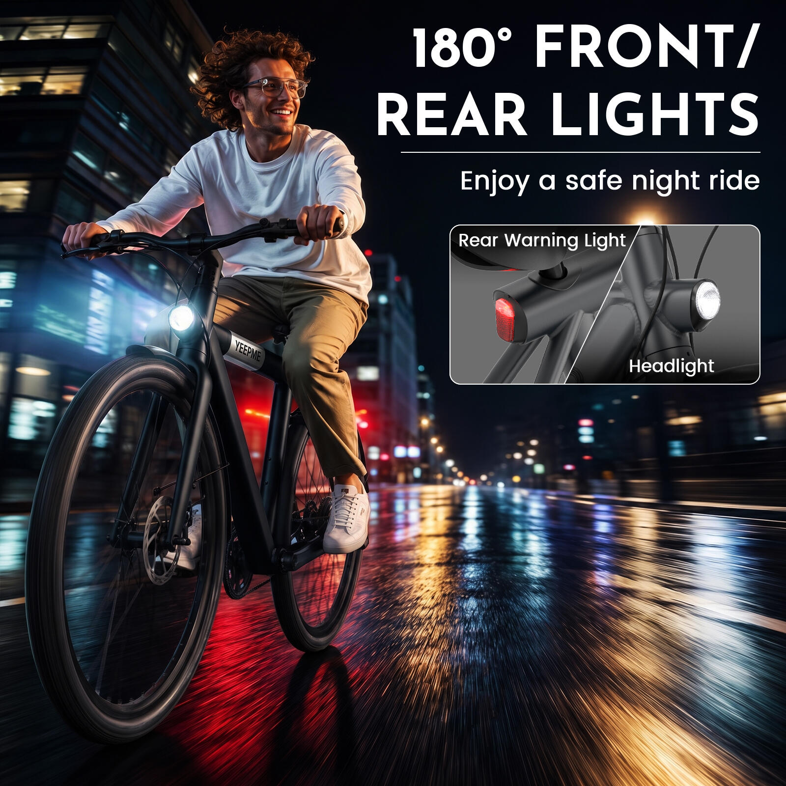 Vélo électrique DAY SPORT RC Noir 28'' 80km 460Wh Courroie, PB AR – Image 4