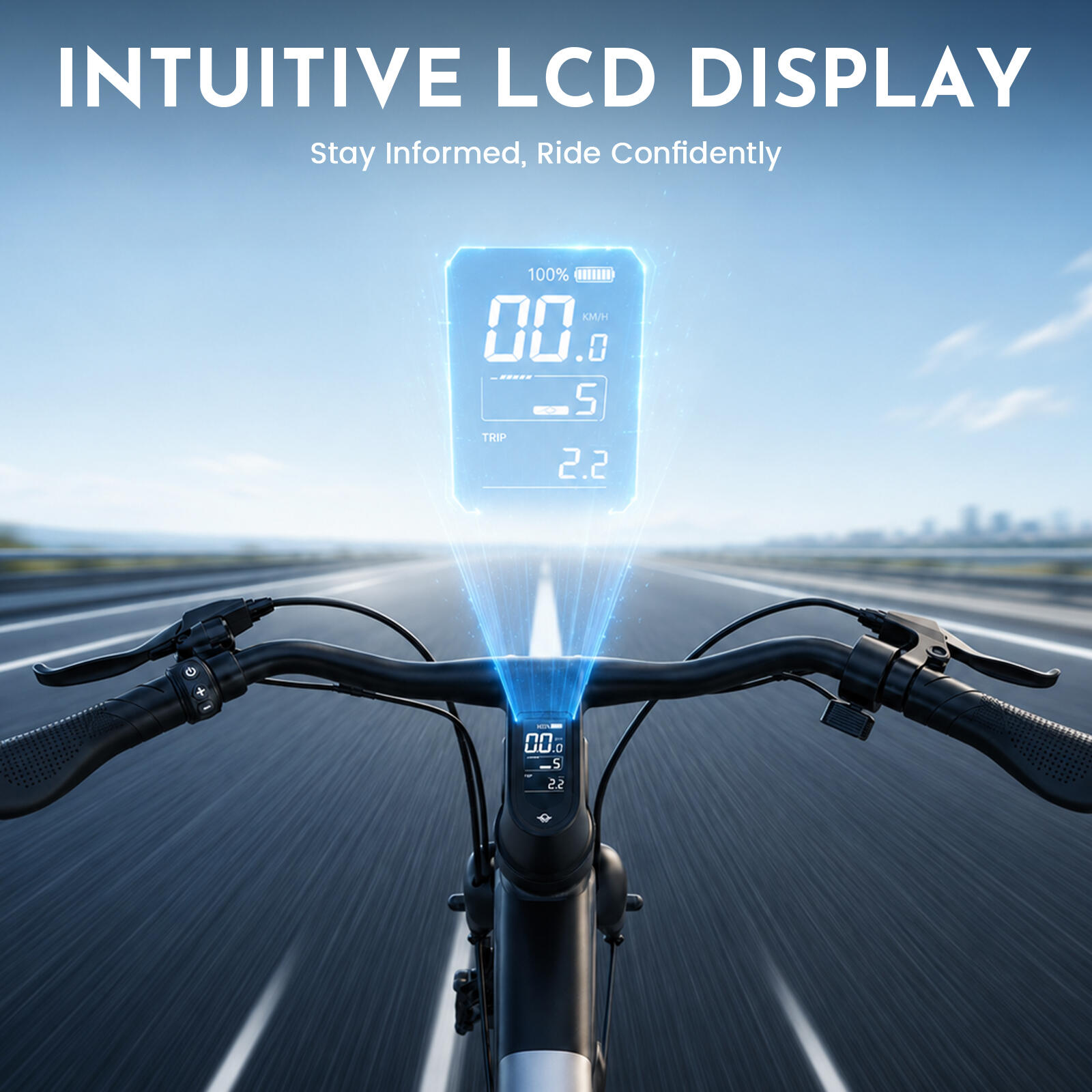 Vélo électrique DAY SPORT RC Gris 28'' 80km 460Wh Courroie, PB AR – Image 5
