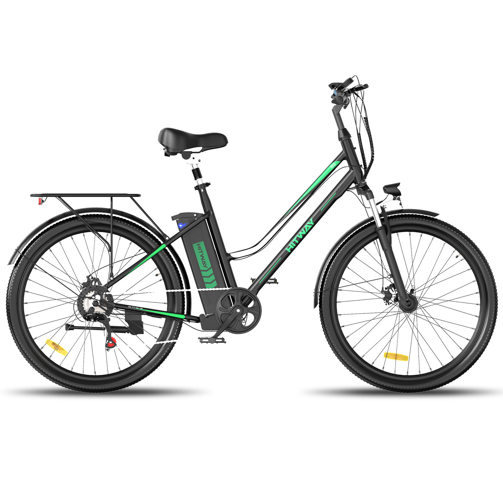 Vélo Électrique 26" 250W Batterie 36V 12Ah Autonomie 90KM BK8 – Image 2