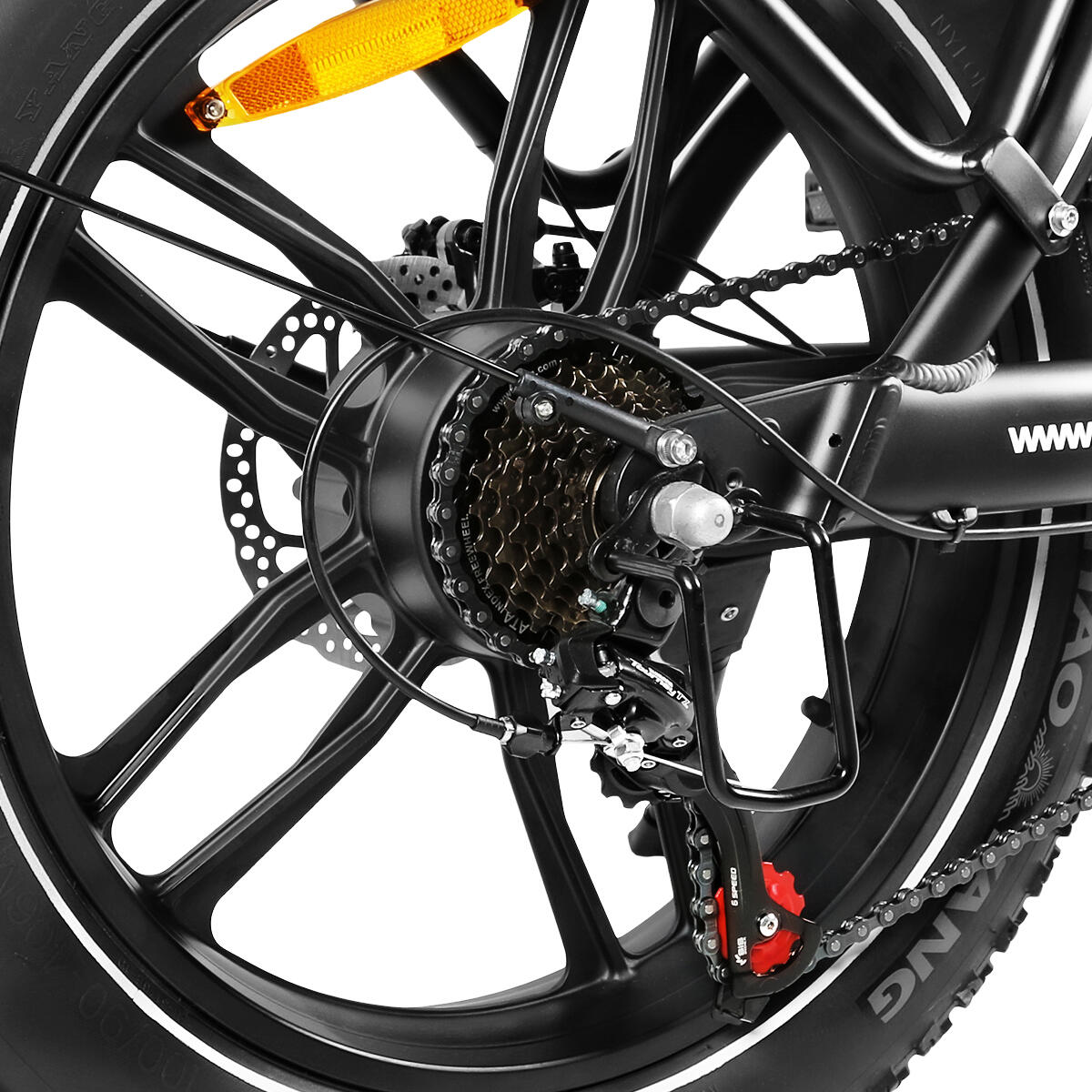 Vélo électrique SAMEBIKE C05 Pro 20" 36V 13Ah batterie – Image 5