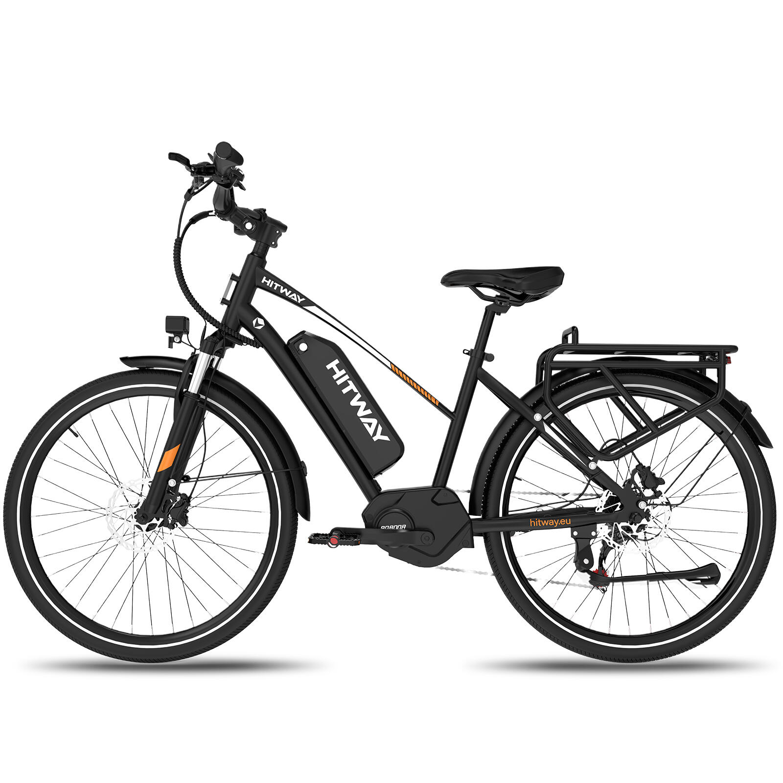 Vélo électrique de ville moteur central capteur couple 150 km BK-U1 – Image 2
