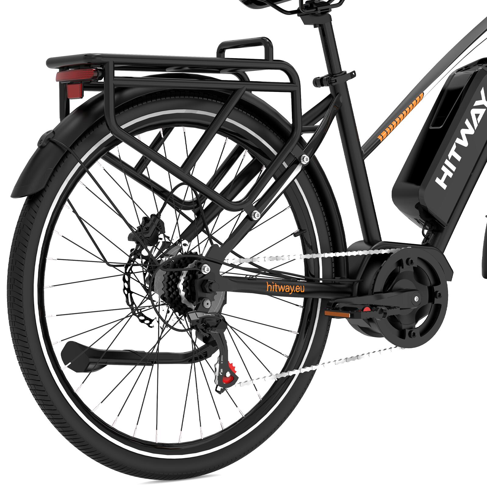 Vélo électrique de ville moteur central capteur couple 150 km BK-U1 – Image 4