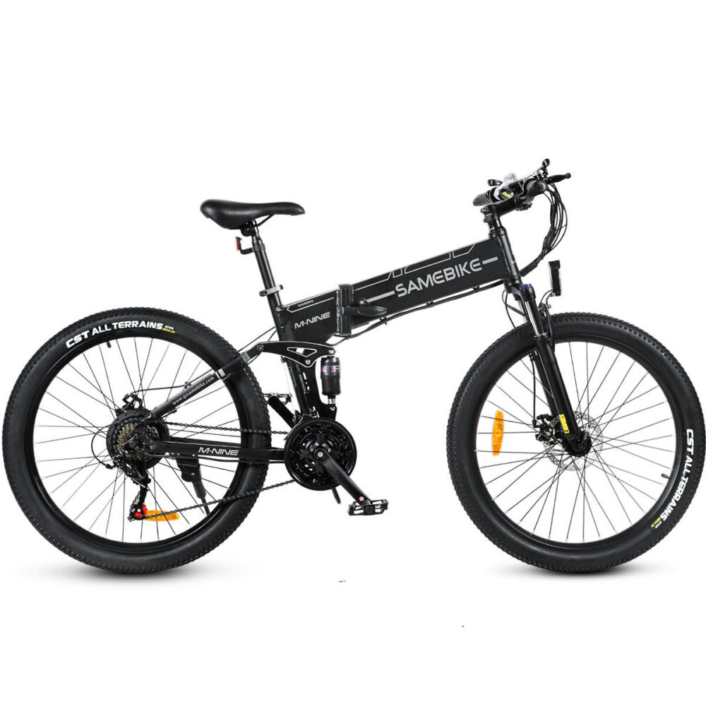 Vélo électrique pliable Samebike LO26-II-FT-YD 26 pouces, batterie 48 V 14 Ah