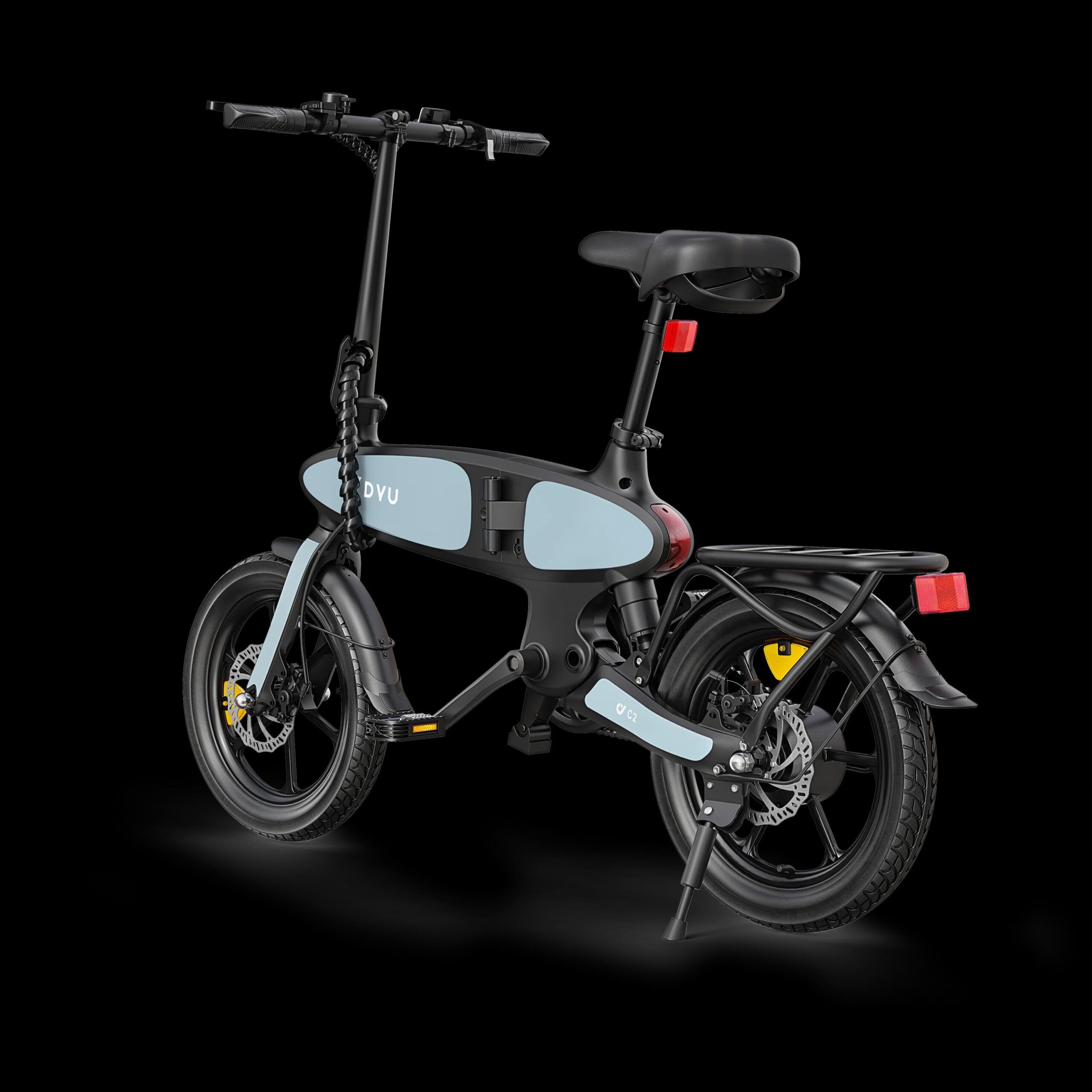 Vélo électrique DYU C2 16 pouces 250 W 48 V 7,5 Ah – Image 4