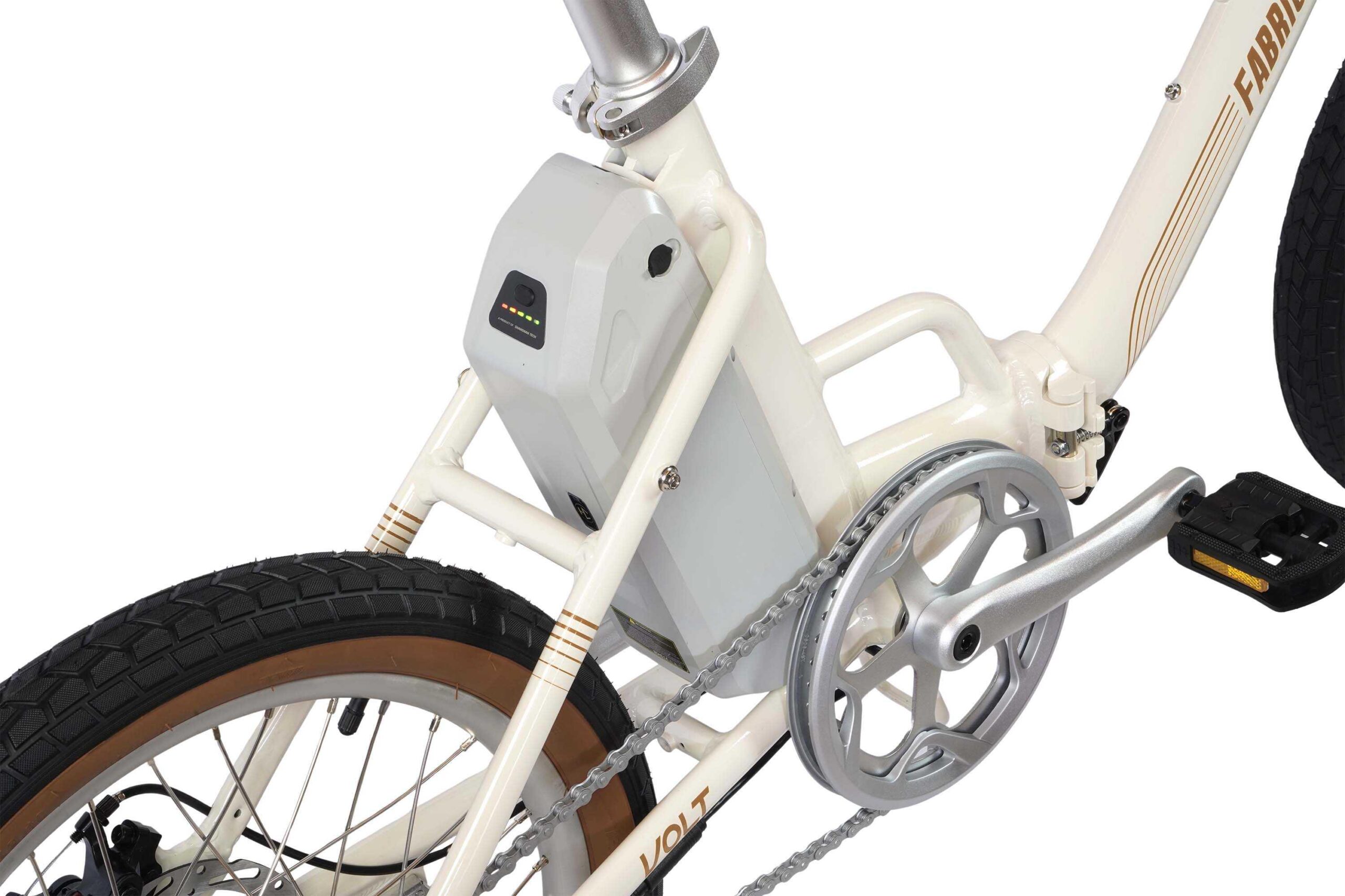 Fabricbike Volt - Vélo électrique pliable 20" Aluminium. Beige Plus – Image 4