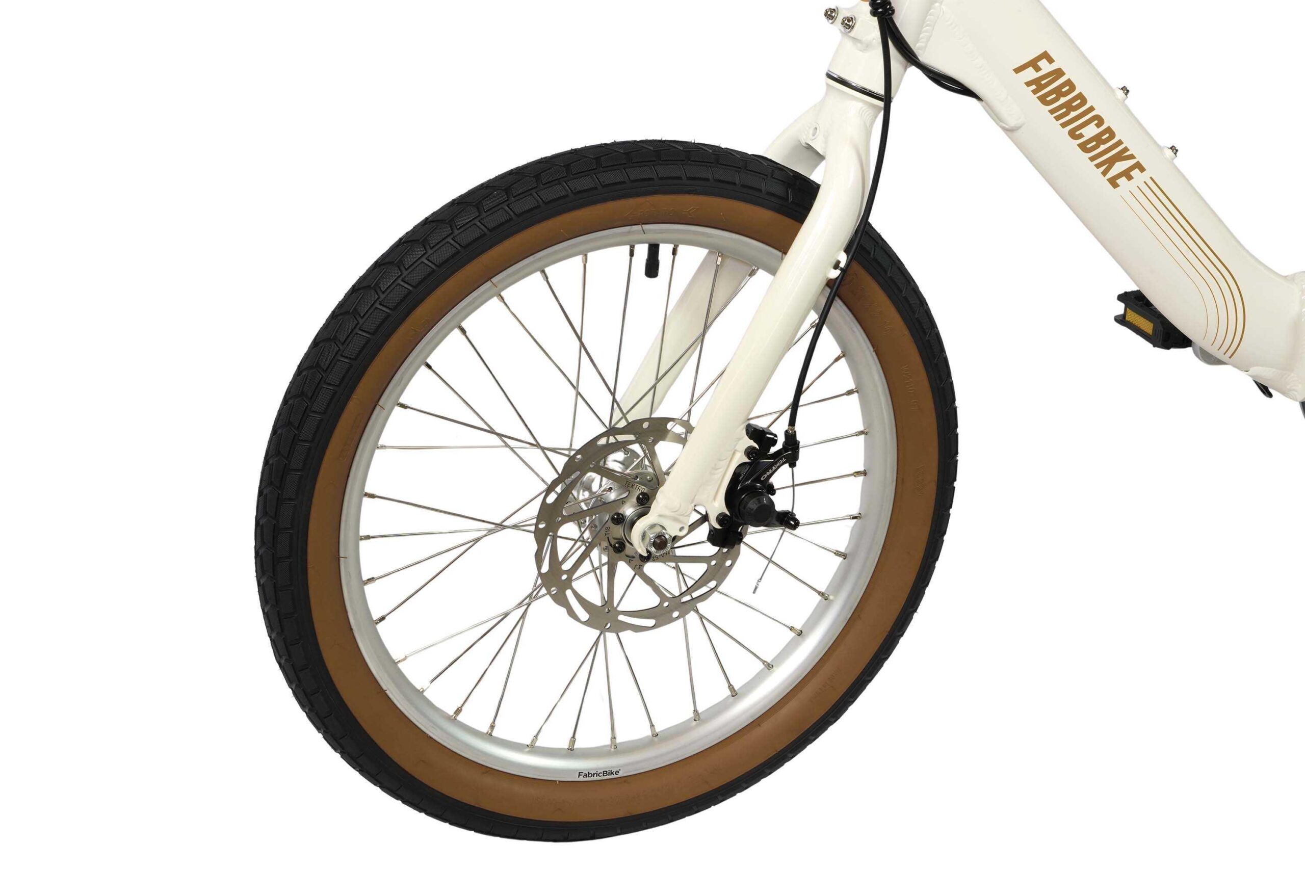 Fabricbike Volt - Vélo électrique pliable 20" Aluminium. Beige Plus – Image 5