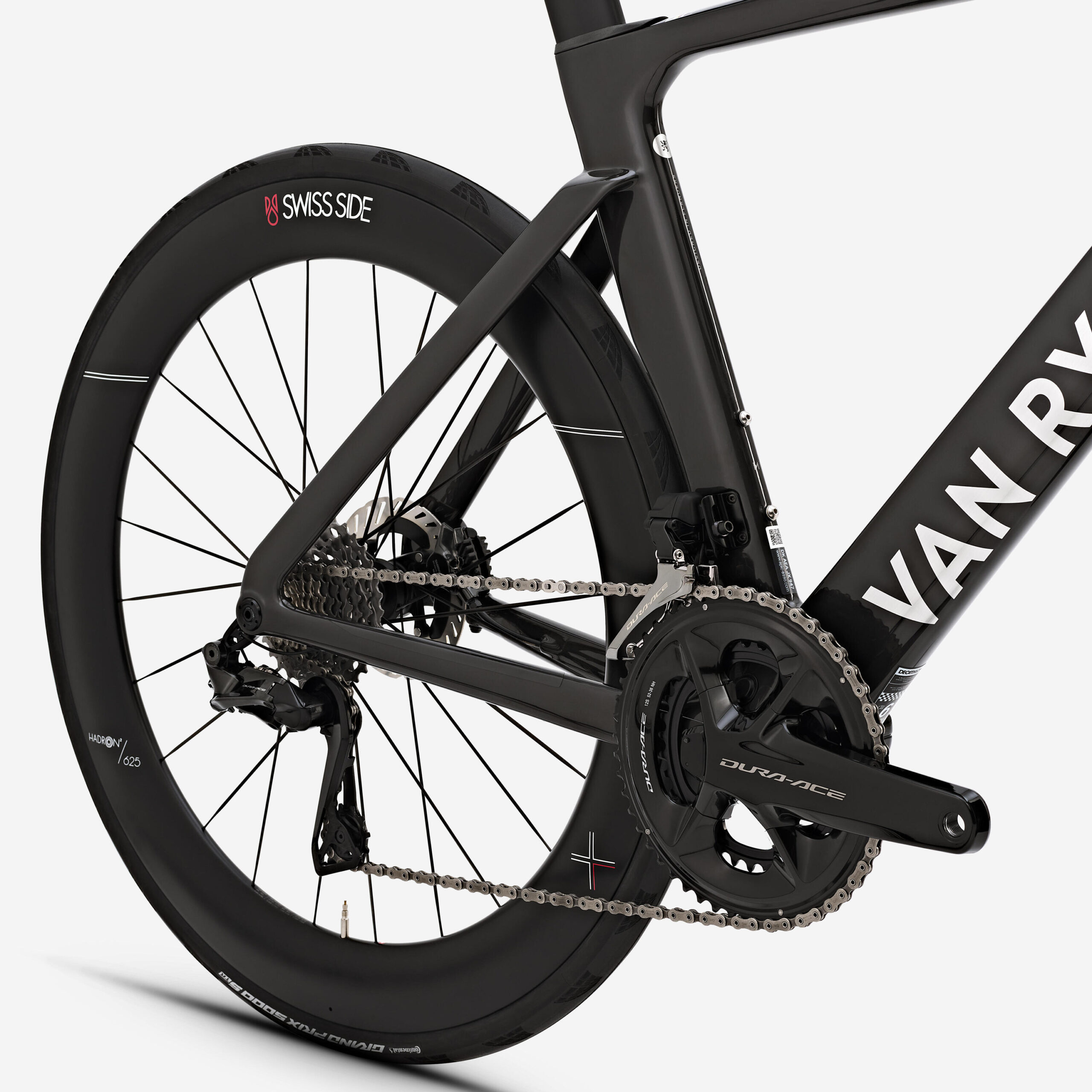 Velo de route Shimano Dura Ace Di2 12V, RCR-F2 Pro Noir – Image 3