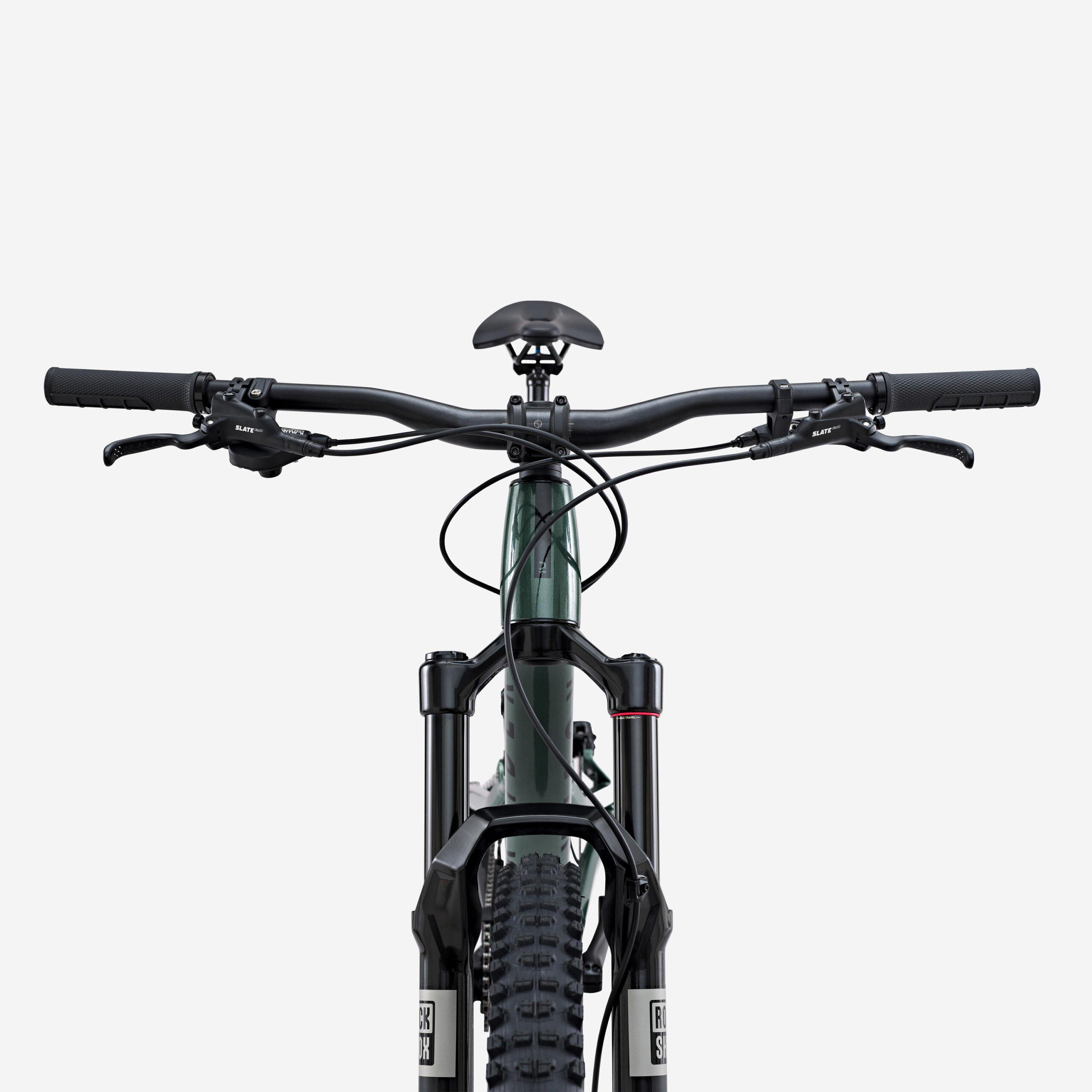 Vélo VTT tout suspendu All Mountain FEEL 700 S, vert – Image 6