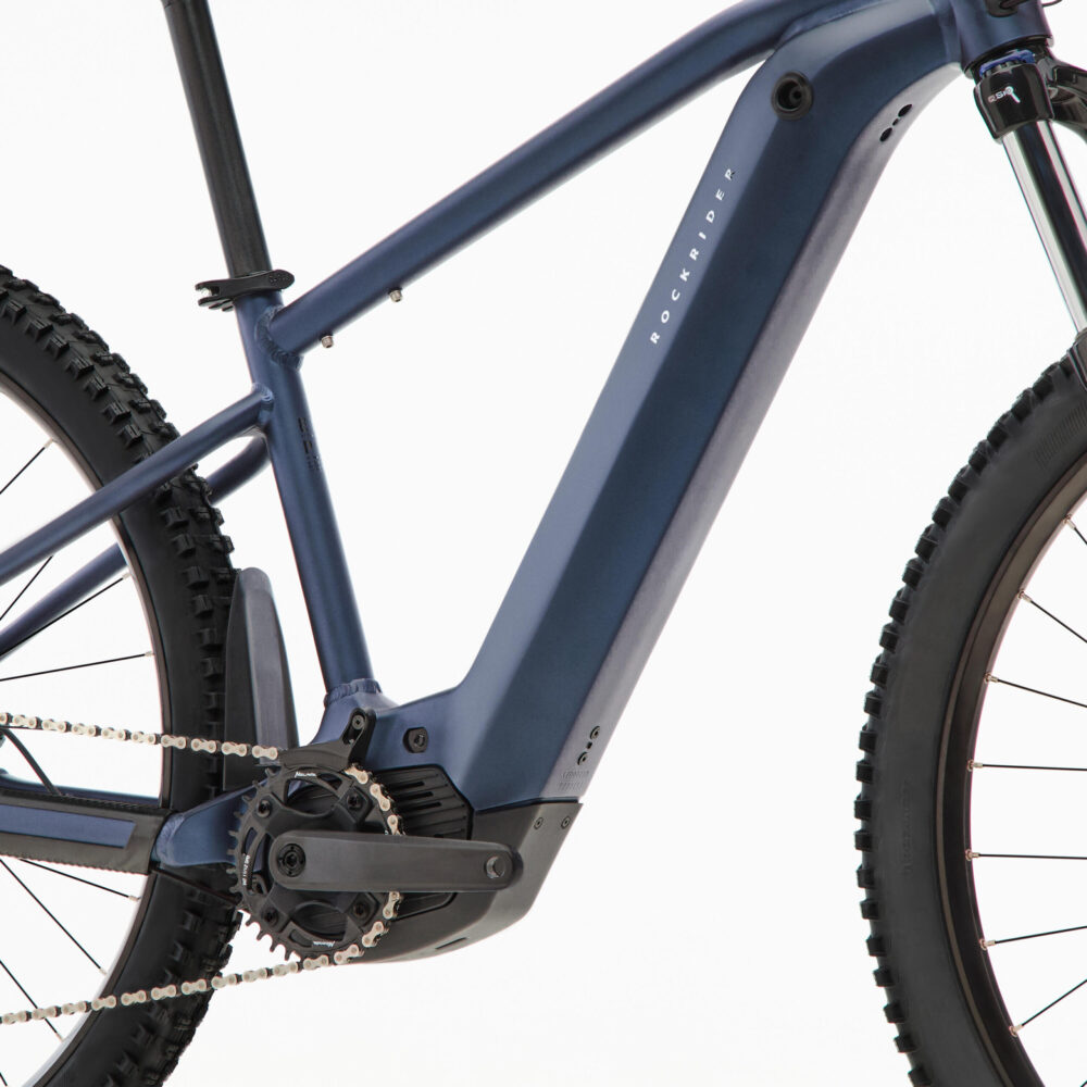 Vélo vtt électrique semi rigide 29" - e-expl 520 bleu nuit