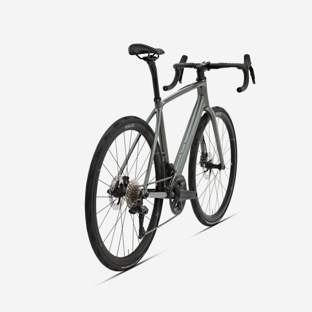 Vélo route endurance, Shimano Ultegra Di2, EDR CF ULTRA Vert kaki