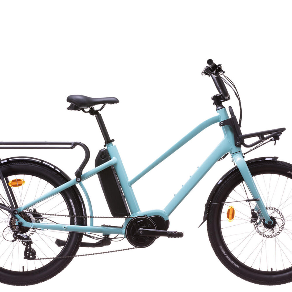 VÉLO CARGO LONGTAIL BERAUD, MOTEUR CENTRAL, BATTERIE 13Ah