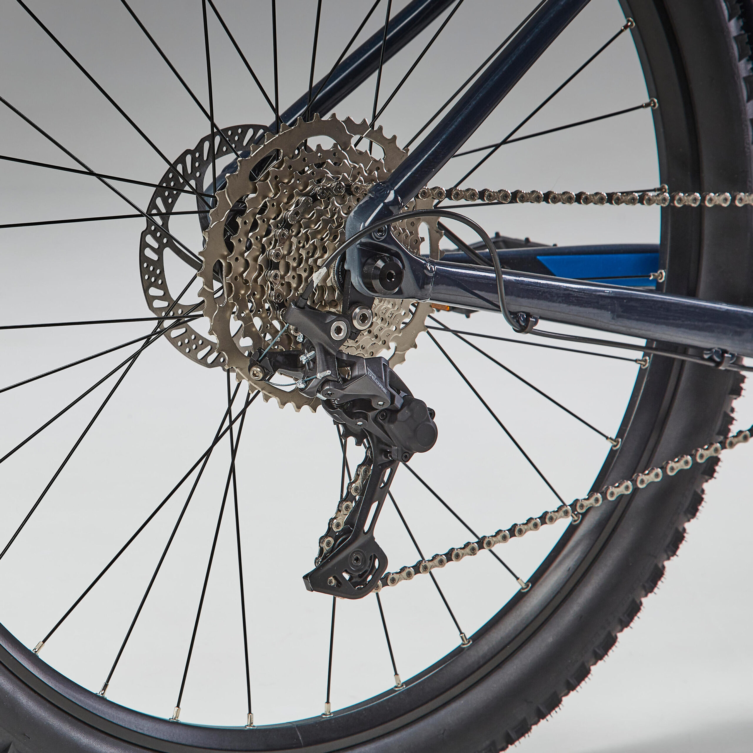 VÉLO VTT RANDONNÉE EXPL 540 BLEU NOIR 29" – Image 2