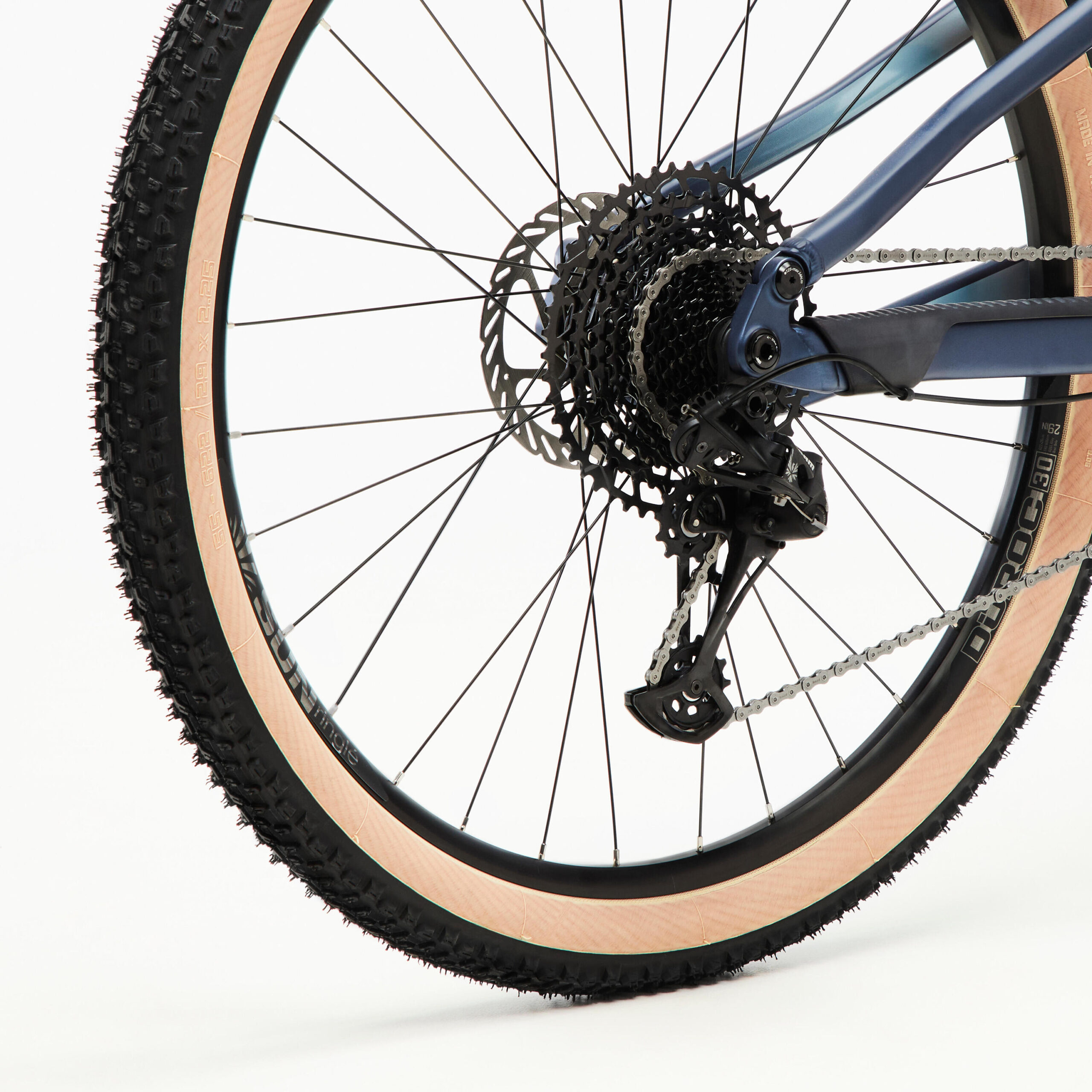 Seconde vie - Vélo vtt xc cross country race 700 s bleu - cadre aluminium – Image 3