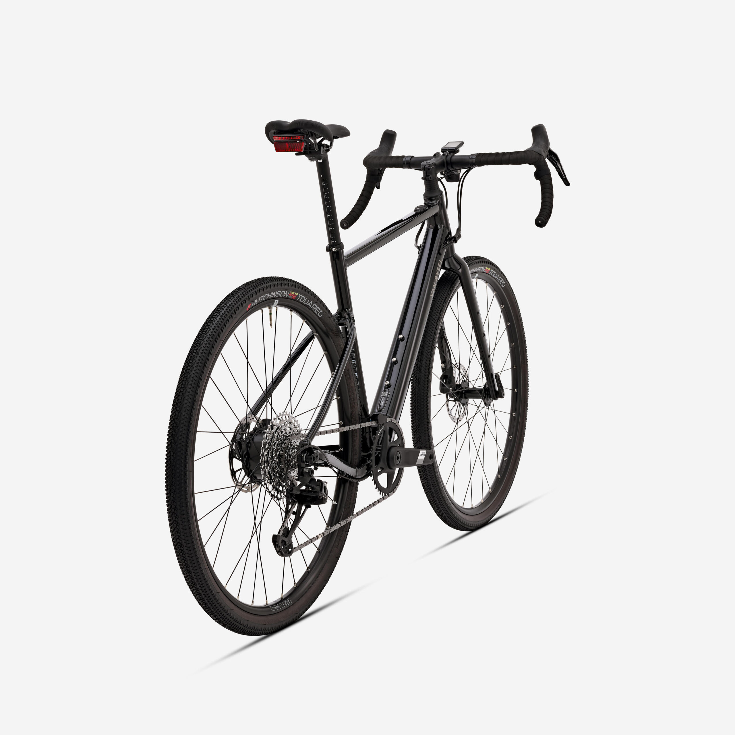 Vélo gravel électrique SRAM Apex 1x12v XPLR, E-GRVL AF HD noir