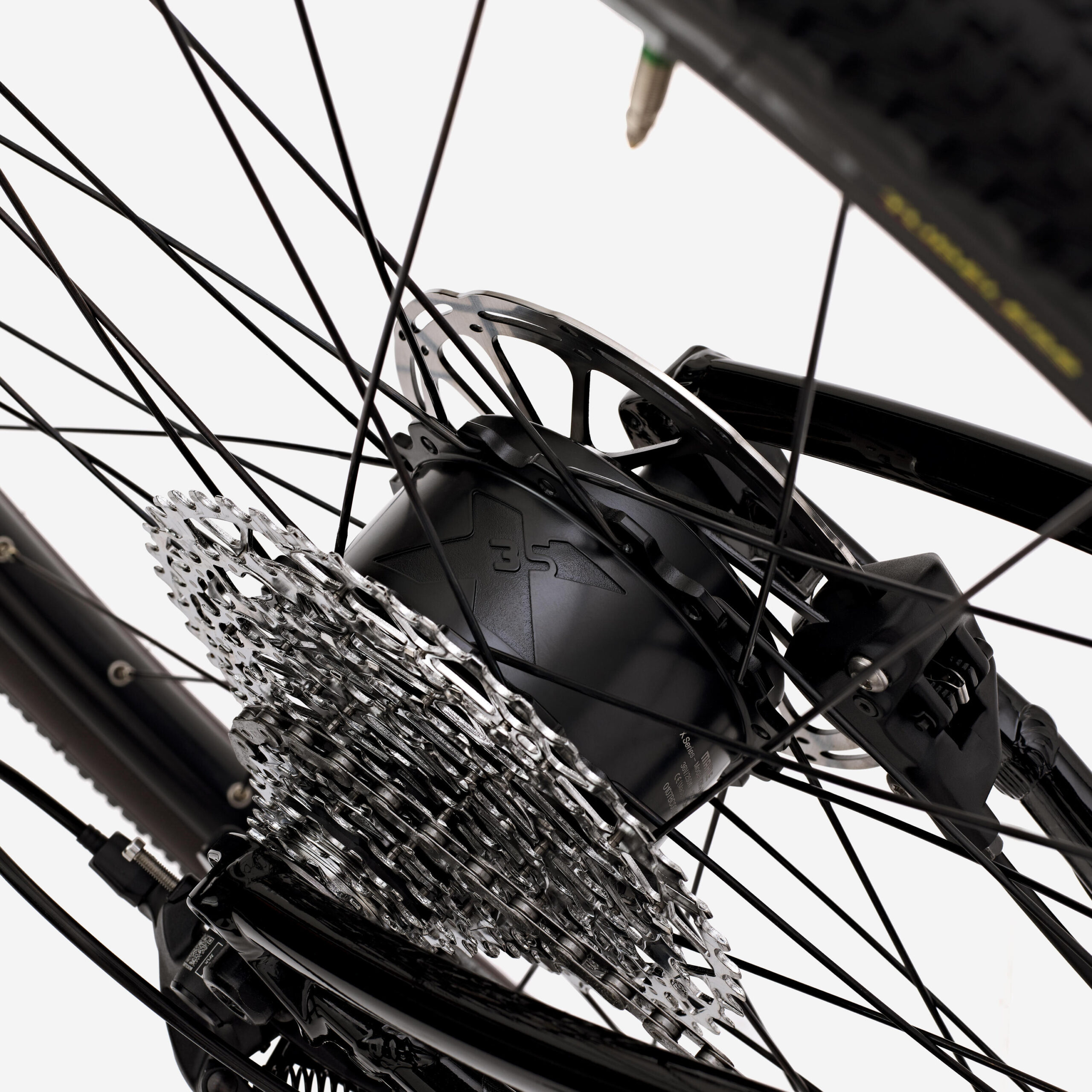 Vélo gravel électrique SRAM Apex 1x12v XPLR, E-GRVL AF HD noir – Image 4