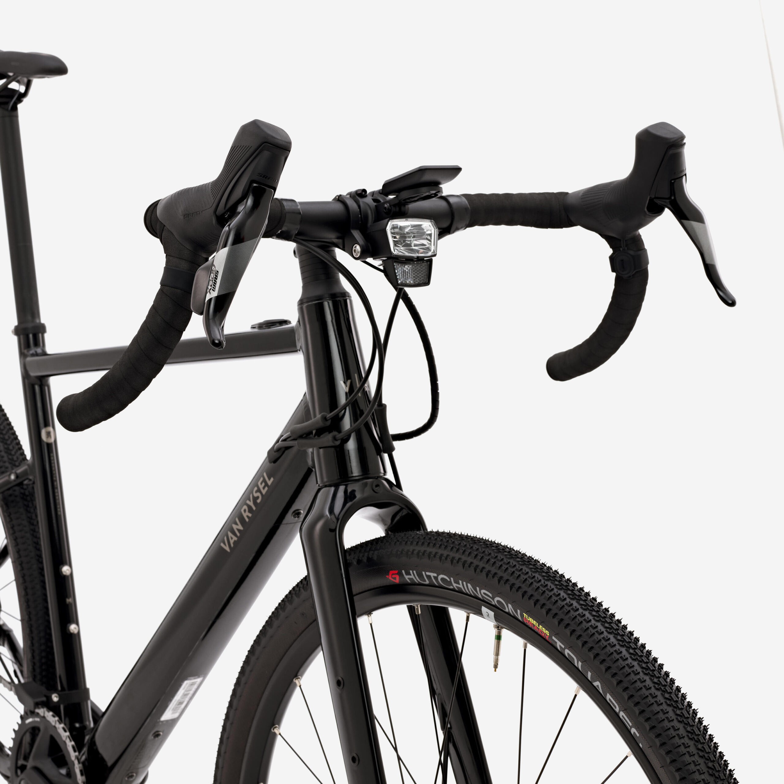 Vélo gravel électrique SRAM Apex 1x12v XPLR, E-GRVL AF HD noir – Image 6
