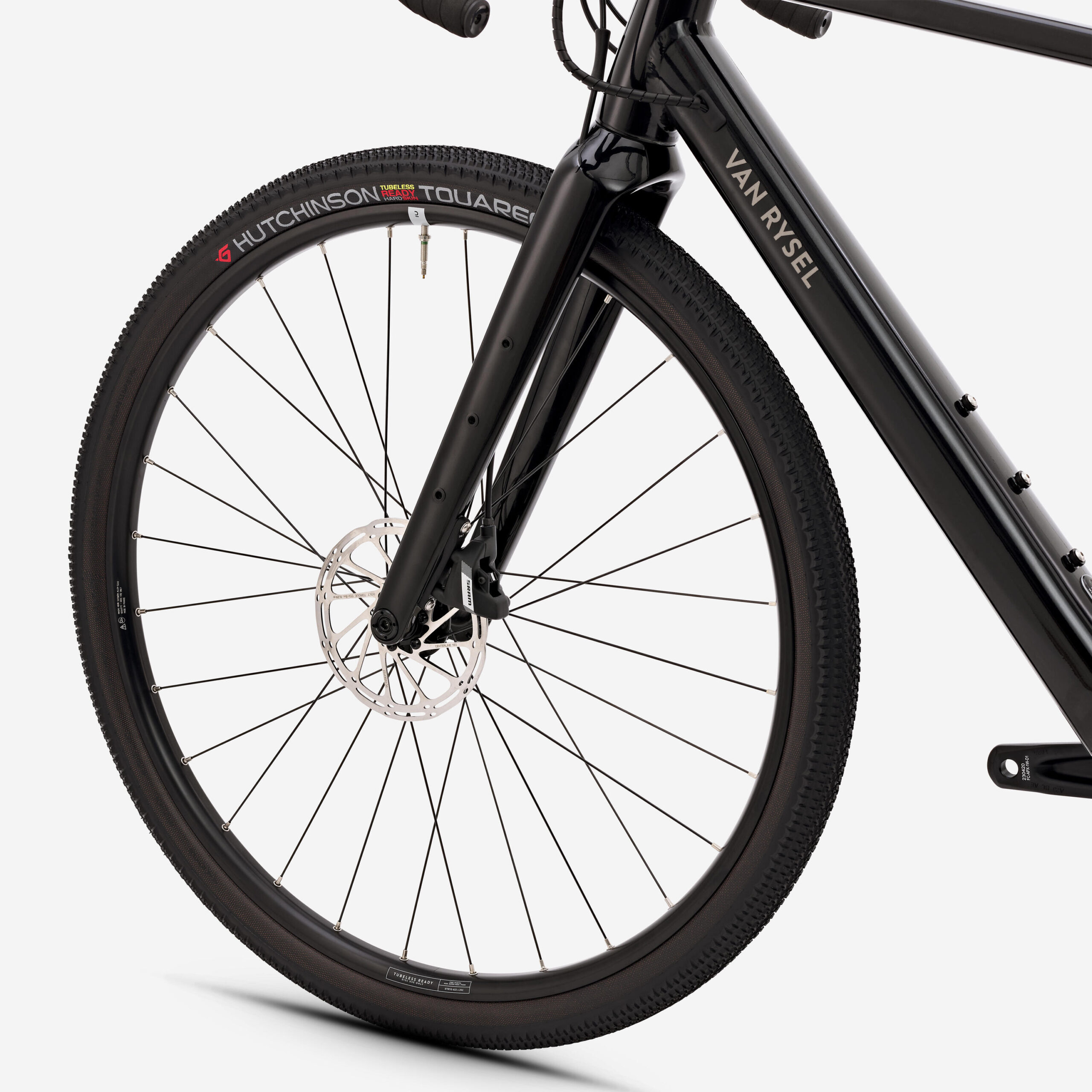 Vélo gravel électrique SRAM Apex 1x12v XPLR, E-GRVL AF HD noir – Image 10