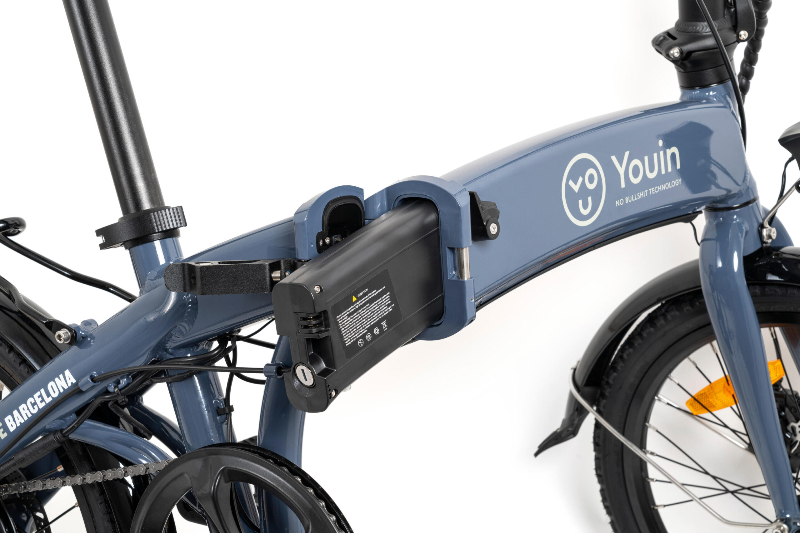 Vélo électrique pliant urbain Youin Barcelona 20" 250W 45km