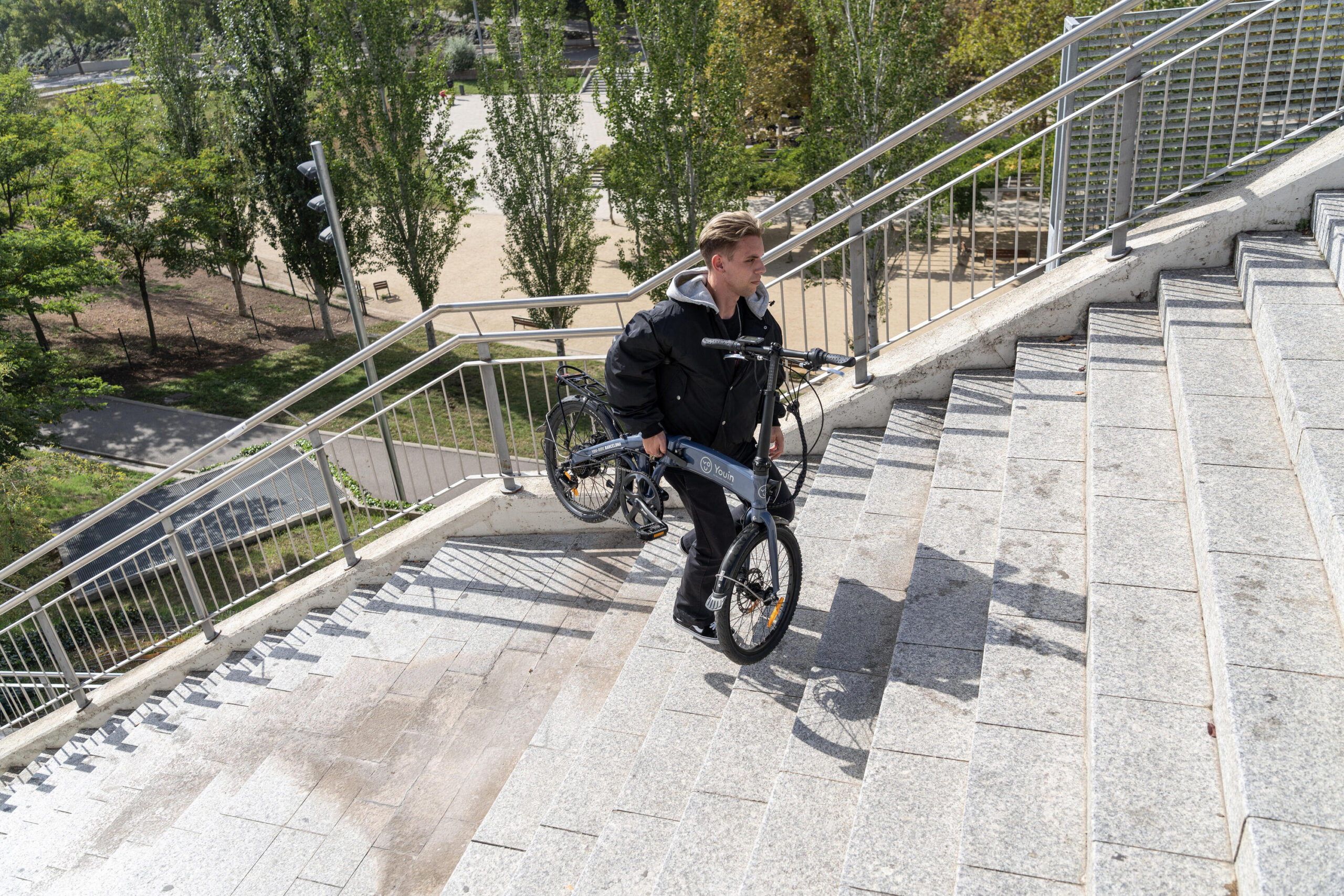 Vélo électrique pliant urbain Youin Barcelona 20" 250W 45km – Image 5