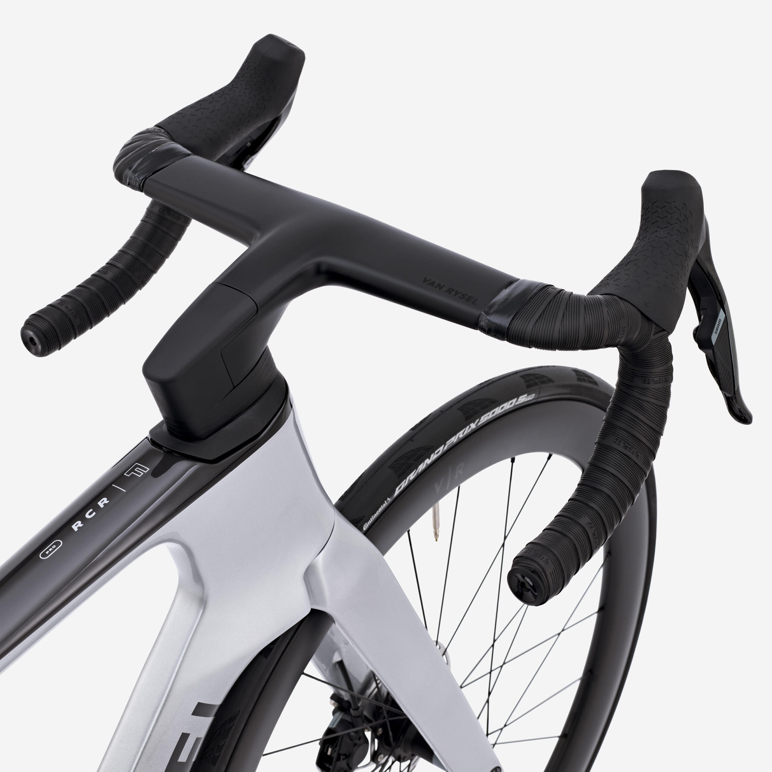 Vélo de route SRAM Rival AXS E1 2x12v capteur de puissance, RCR-F Pro Gris – Image 4