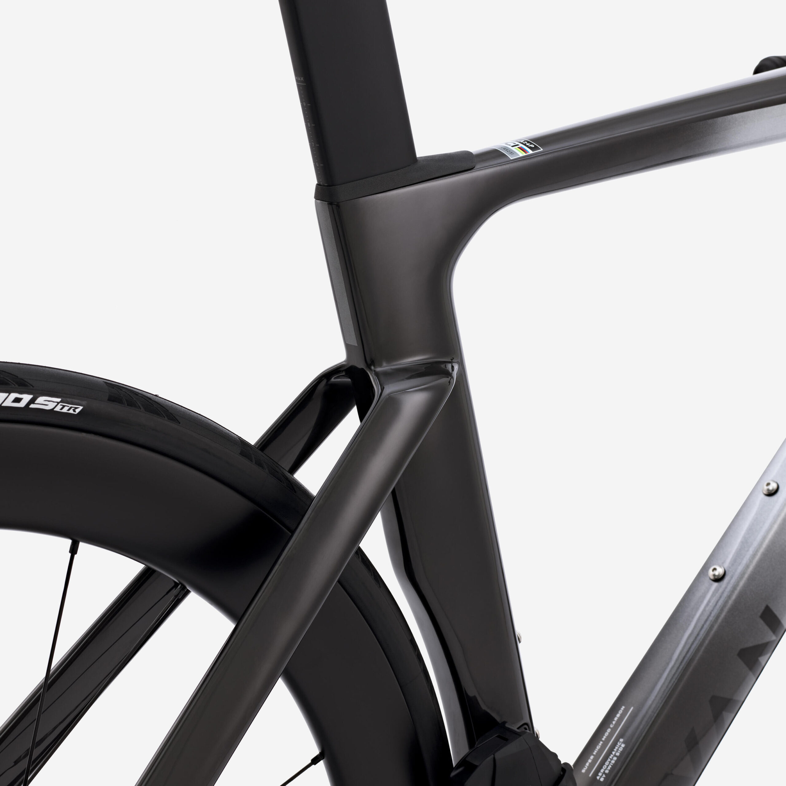 Vélo de route SRAM Rival AXS E1 2x12v capteur de puissance, RCR-F Pro Gris – Image 7