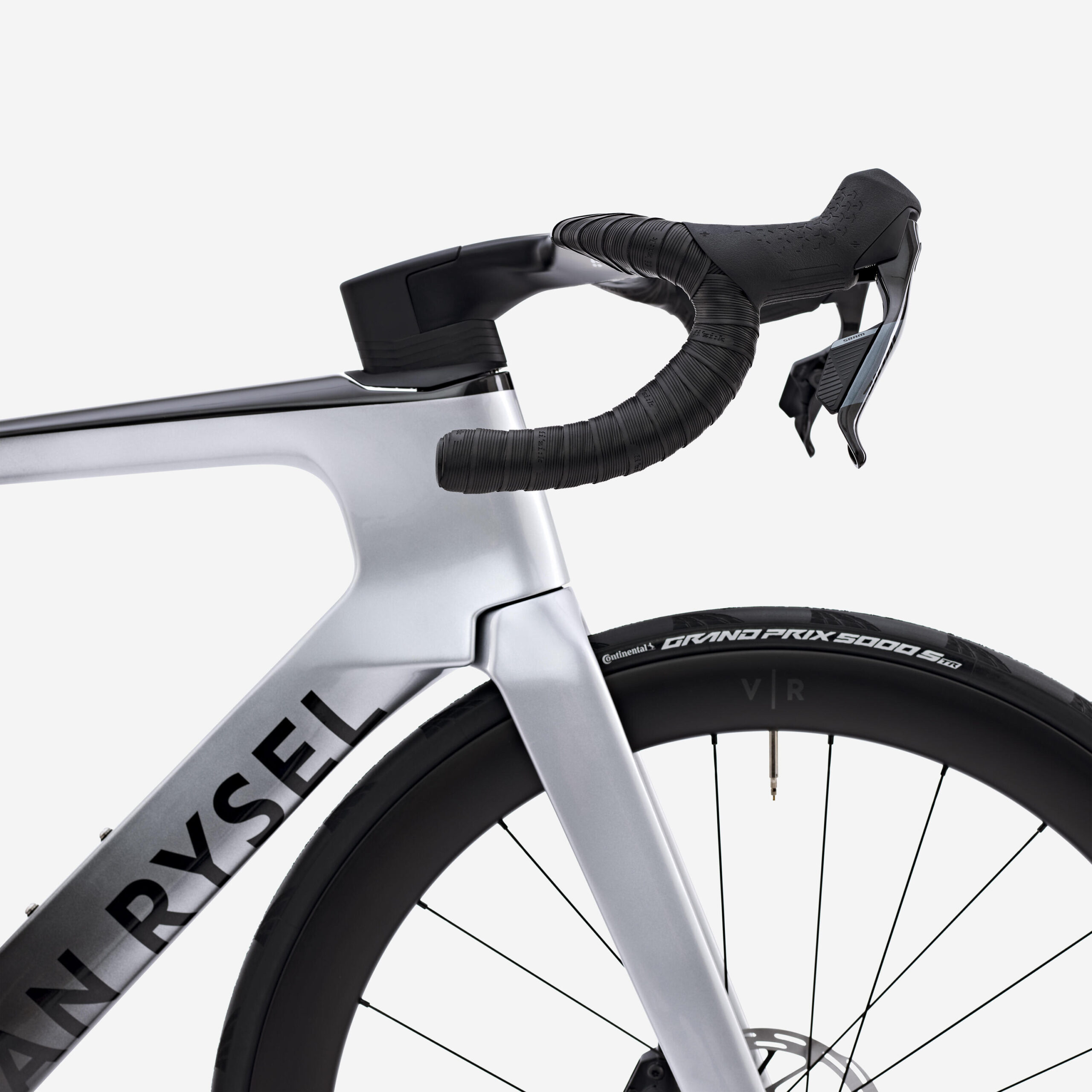 Vélo de route SRAM Rival AXS E1 2x12v capteur de puissance, RCR-F Pro Gris – Image 10