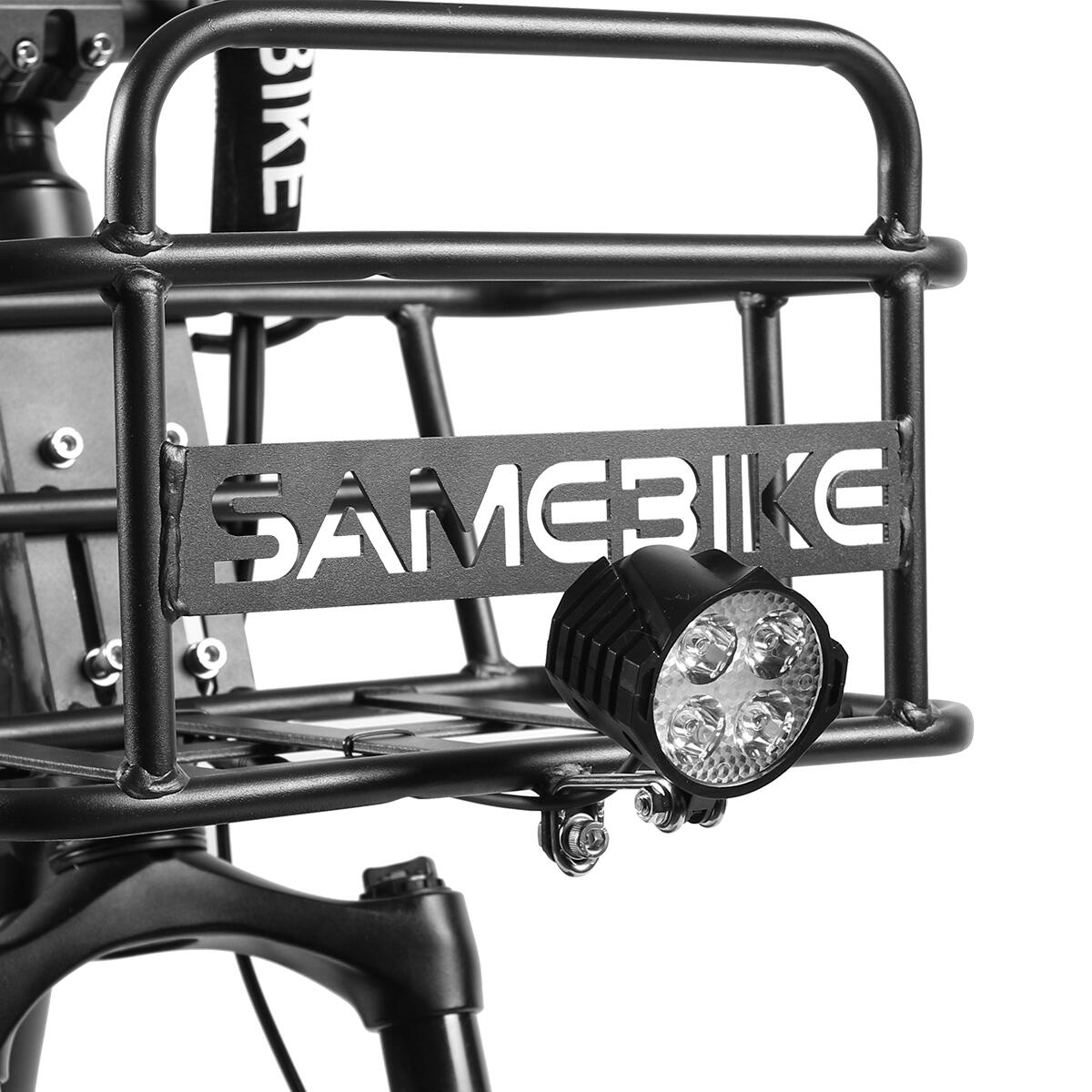 Vélo électrique pliant Samebike C05 Pro avec panier et batterie 36V 13AH – Image 2