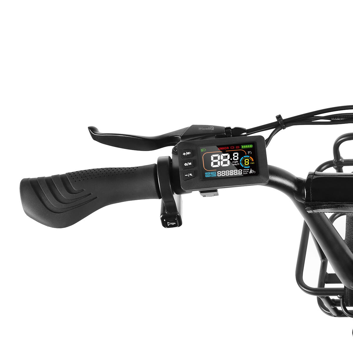 Vélo électrique pliant Samebike C05 Pro avec panier et batterie 36V 13AH – Image 3