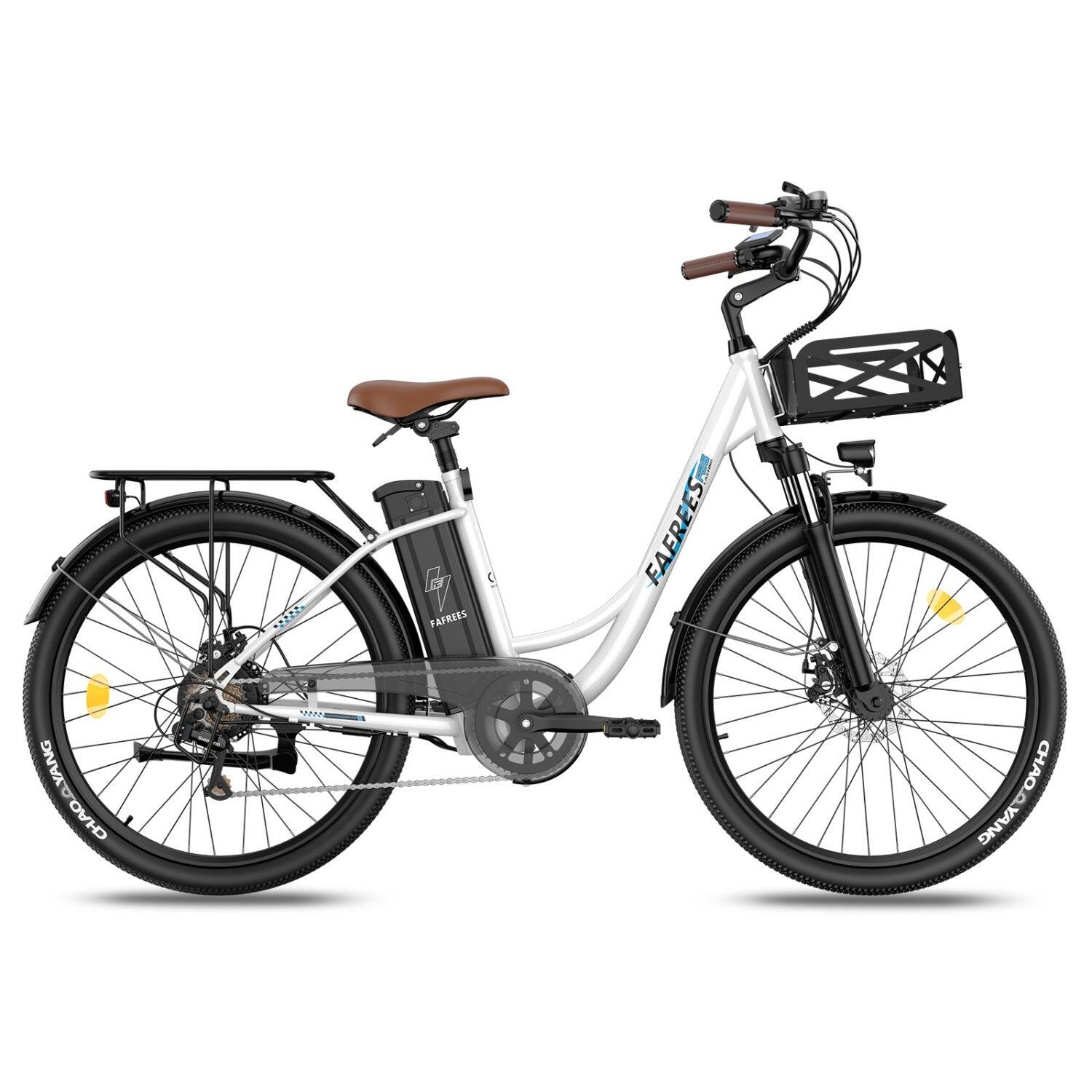 Vélo électrique FAFREES F26 Lasting 250W Batteries 36V25Ah Blanc