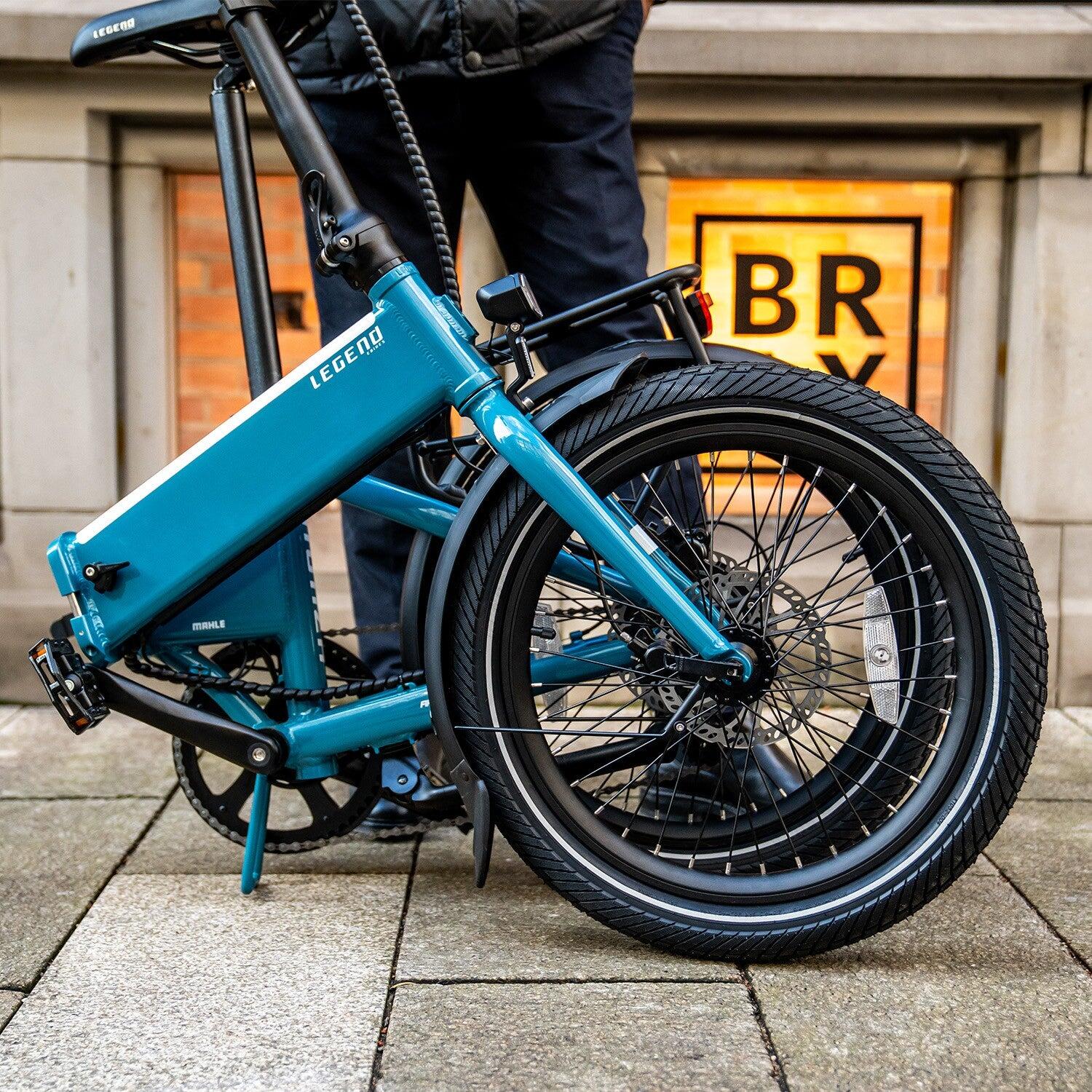 Vélo Électrique Pliant 20" Smartbike - Legend Monza 14Ah Bleu – Image 3