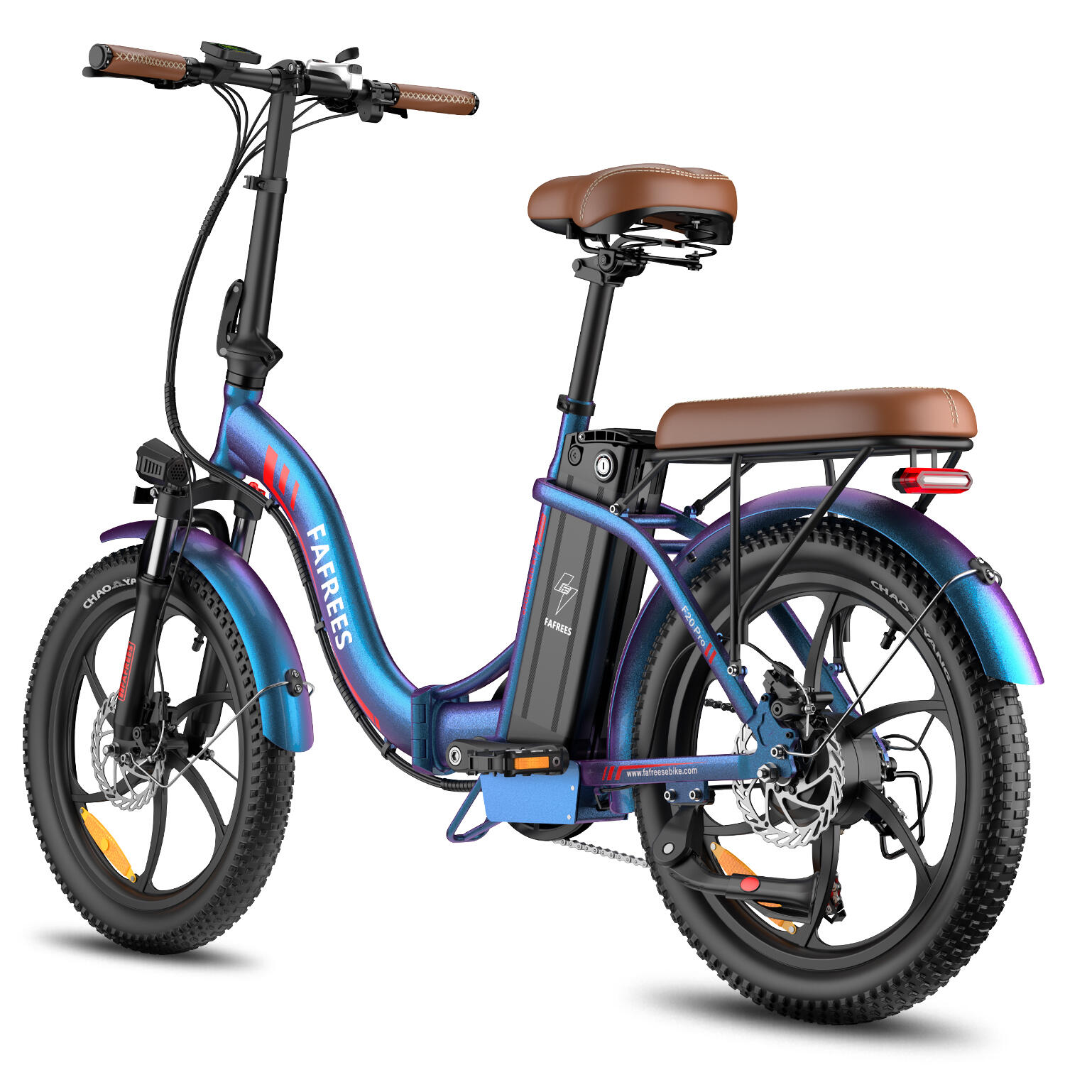 F20 Pro Vélo Électrique 36V 20Ah Batterie Vélo Électrique Pliable