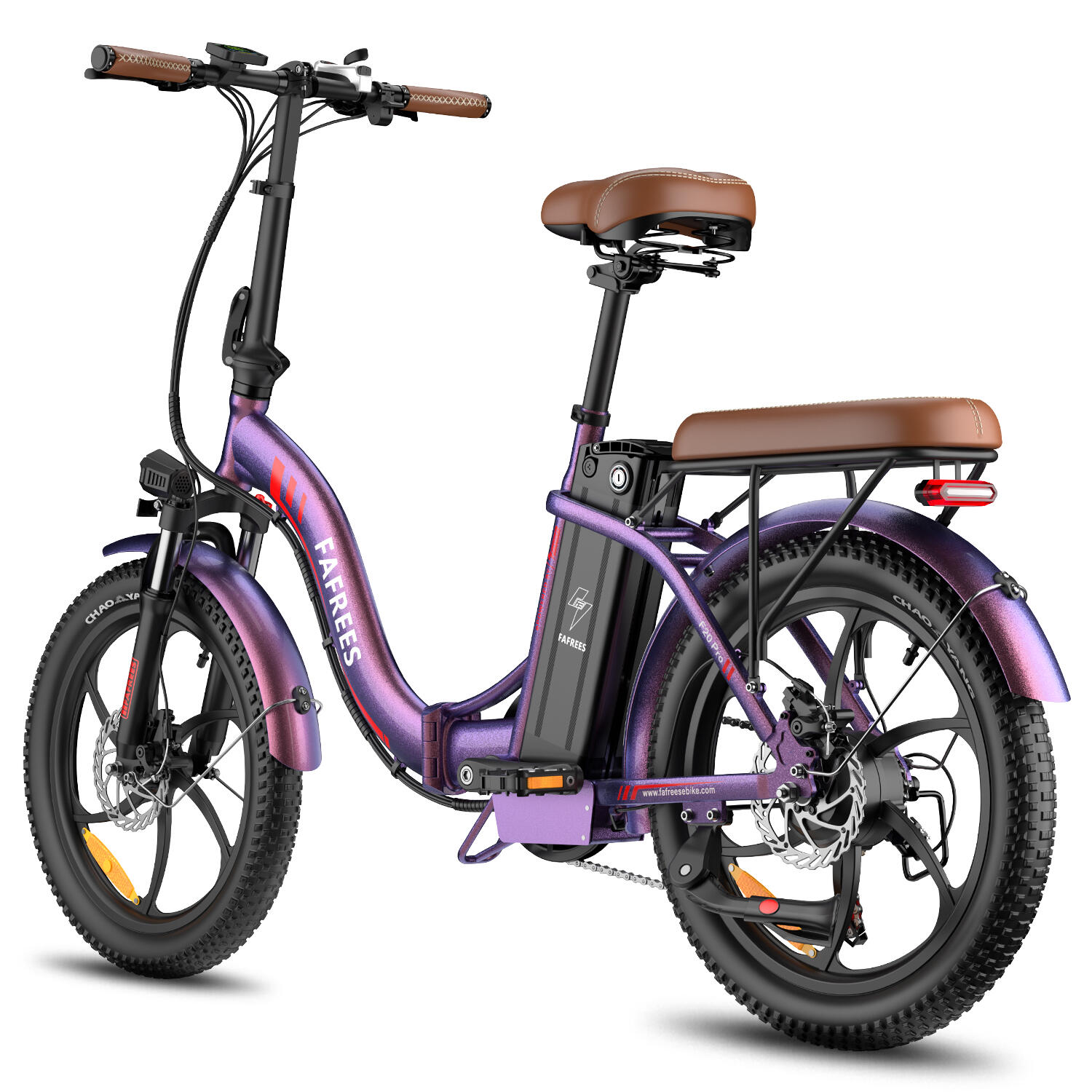 F20 Pro Vélo Électrique 36V 20Ah Batterie Vélo Électrique Pliable