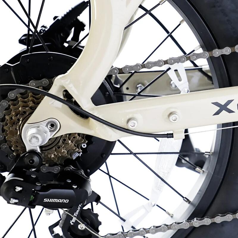 Biplace Grandeux - Vélo cargo biplace électrique
