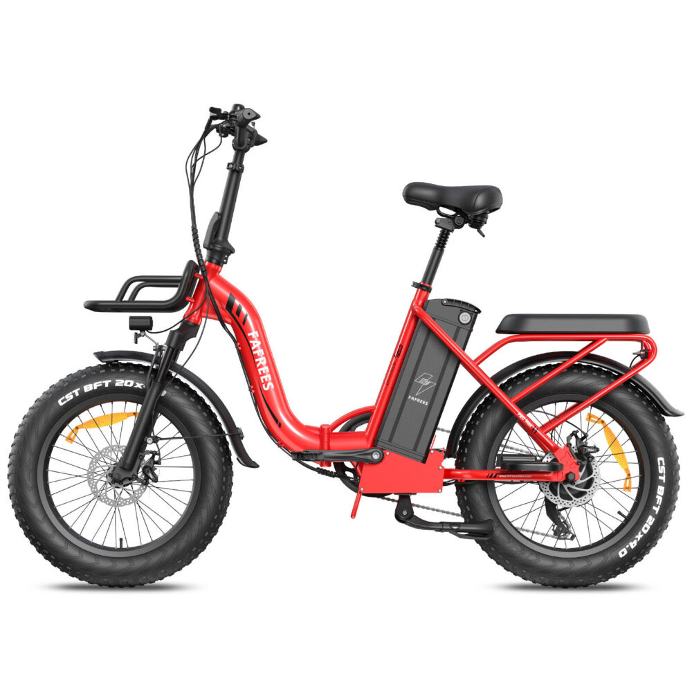 Vélo électrique pliant FAFREES F20 Max avec batterie 48 V 30 Ah et écran LCD