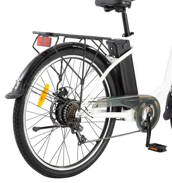 Vélo électrique DYU C6, pneus 26 pouces, batterie 36 V 12,5 Ah