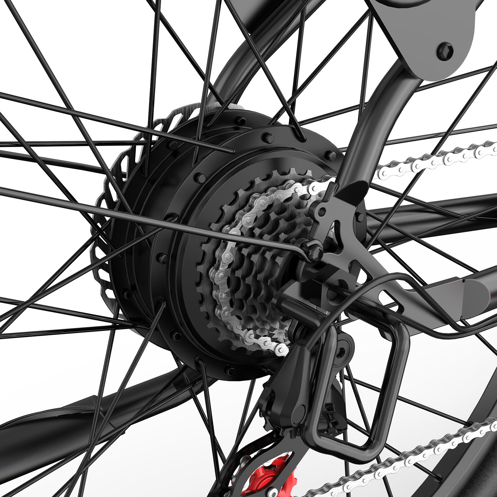 Vélo électrique à enjambement bas URLIFE E26 – Batterie 36 V 13 Ah – Image 5