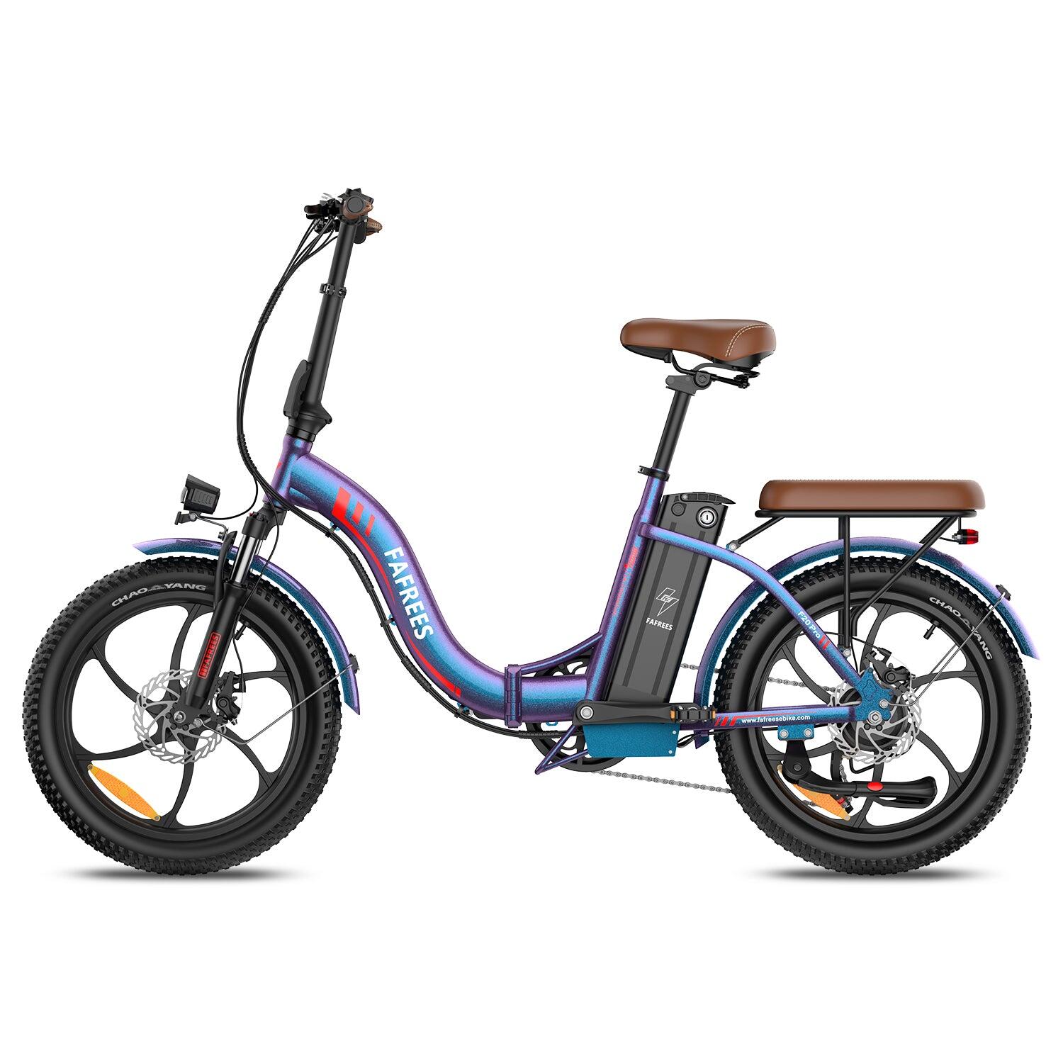 Vélo Électrique FAFREES F20 Pro 250W 36V20Ah 20" Bleu Aurore