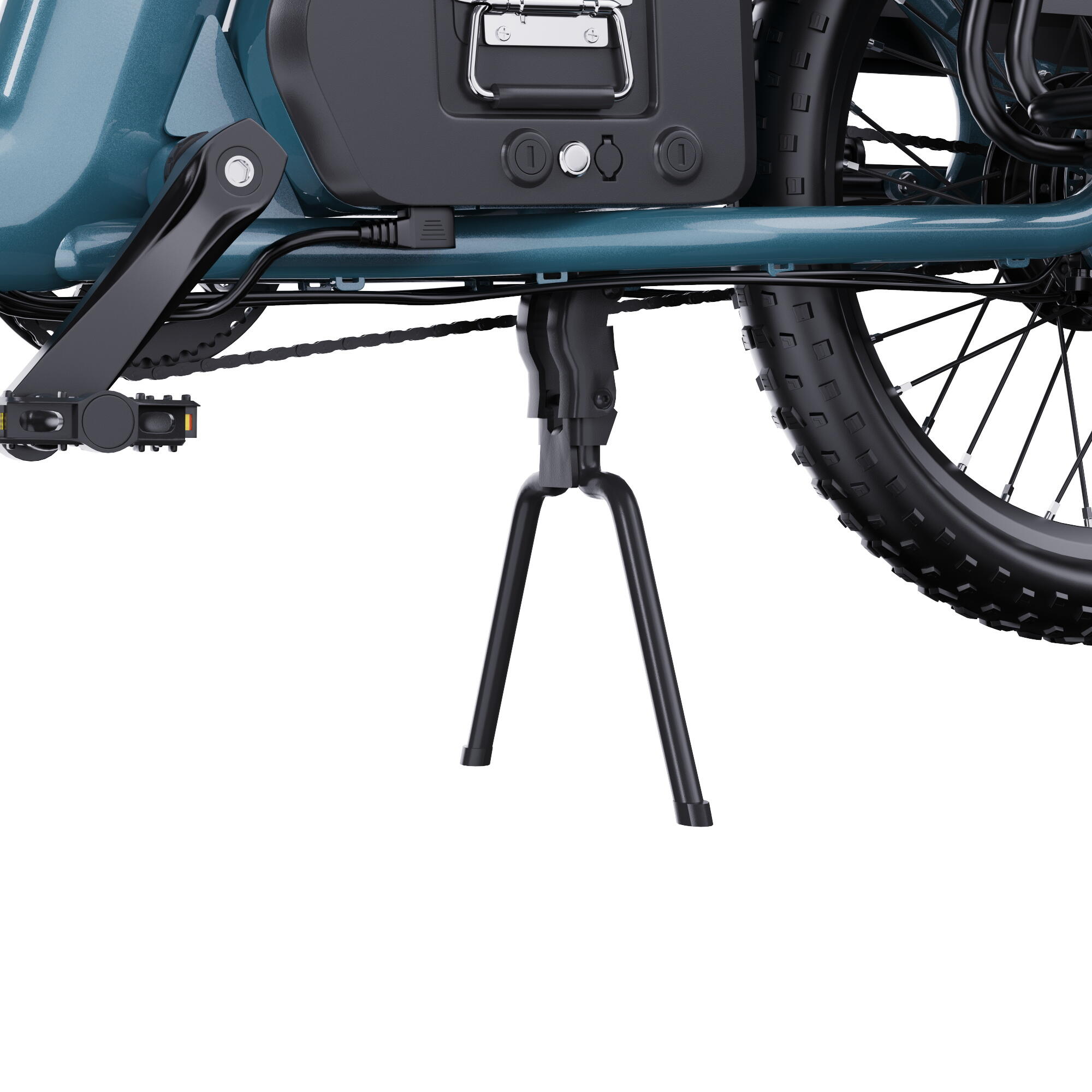 Vélo cargo électrique ONESPORT OT01 20 pouces, batterie 48 V 27 Ah – Image 3