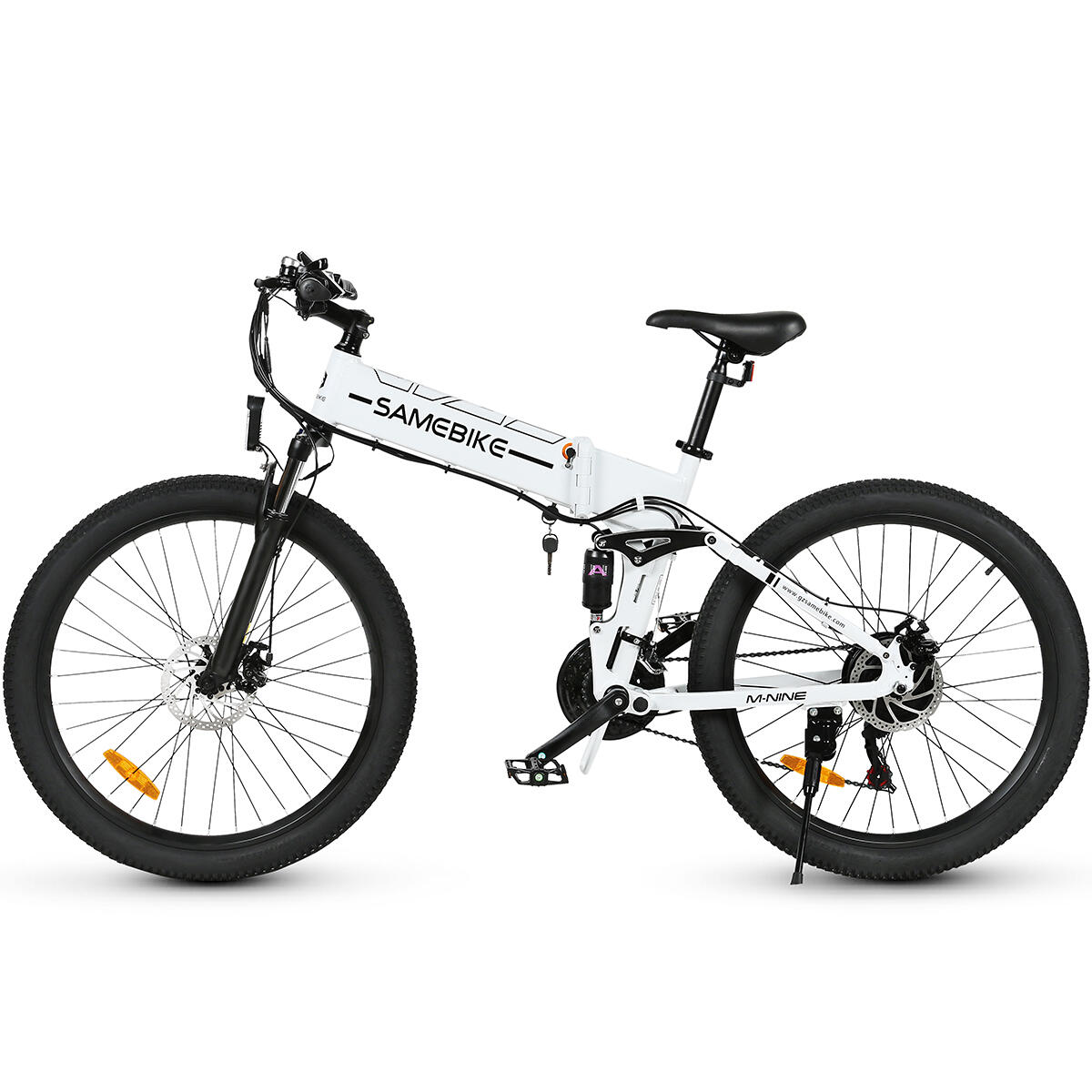 Vélo électrique pliant pour adultes SAMEBIKE LO26-II-YD avec batterie 48V 14Ah