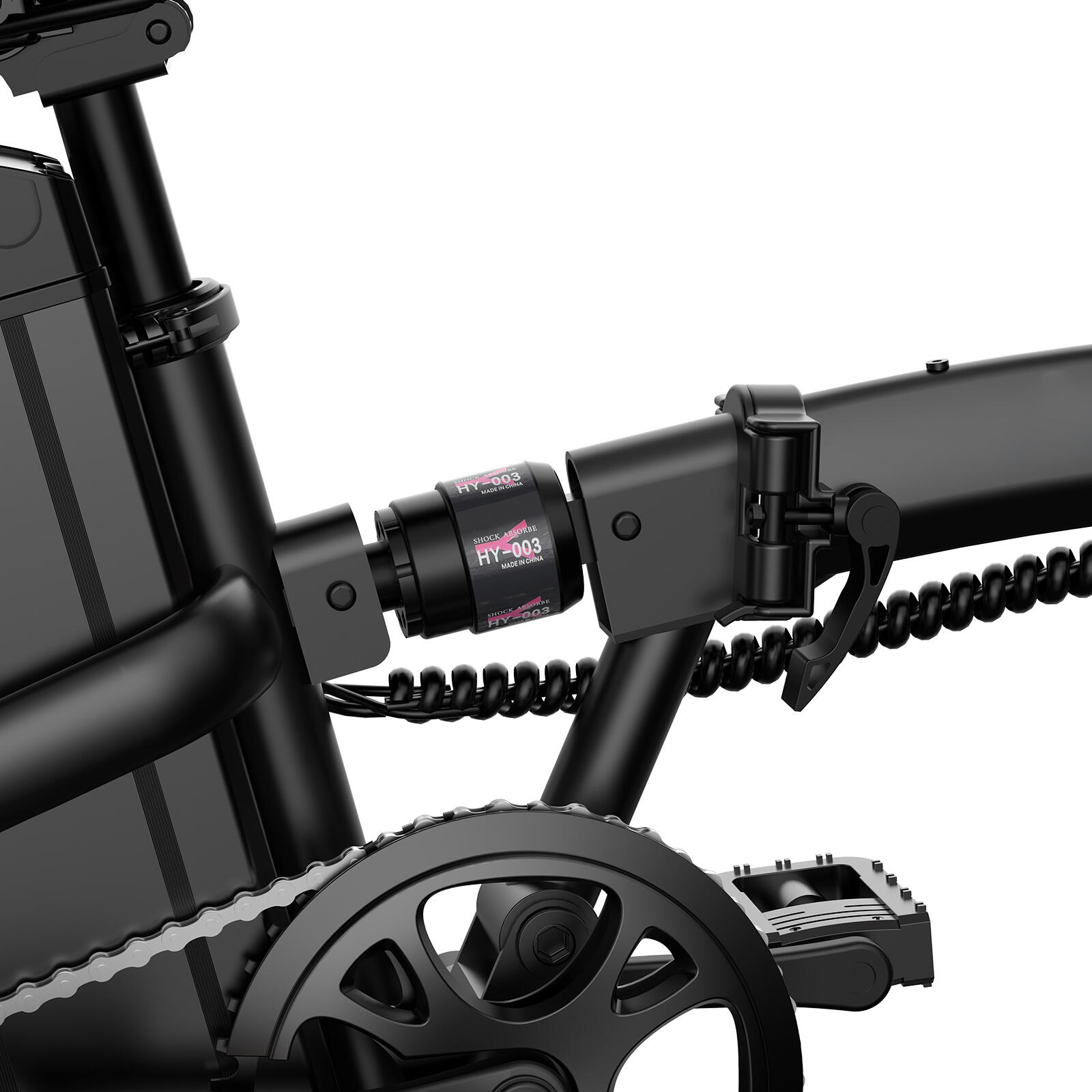 Vélo électrique pliant URLIFE F1L, moteur 250 W, batterie 48 V 7,5 Ah