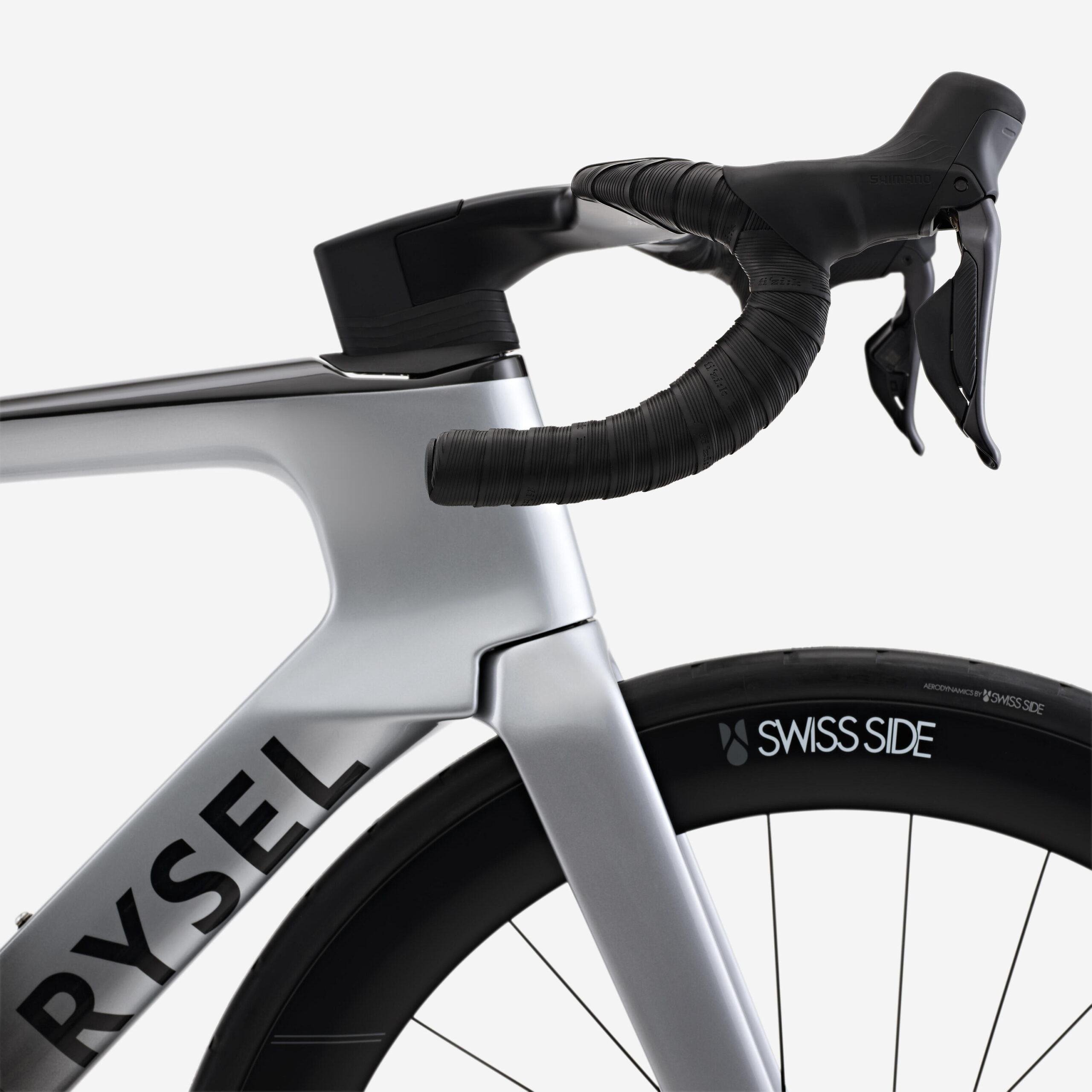 Vélo de route Shimano Ultegra DI2 2x12v capteur de puissance, RCR-F Pro gris – Image 10