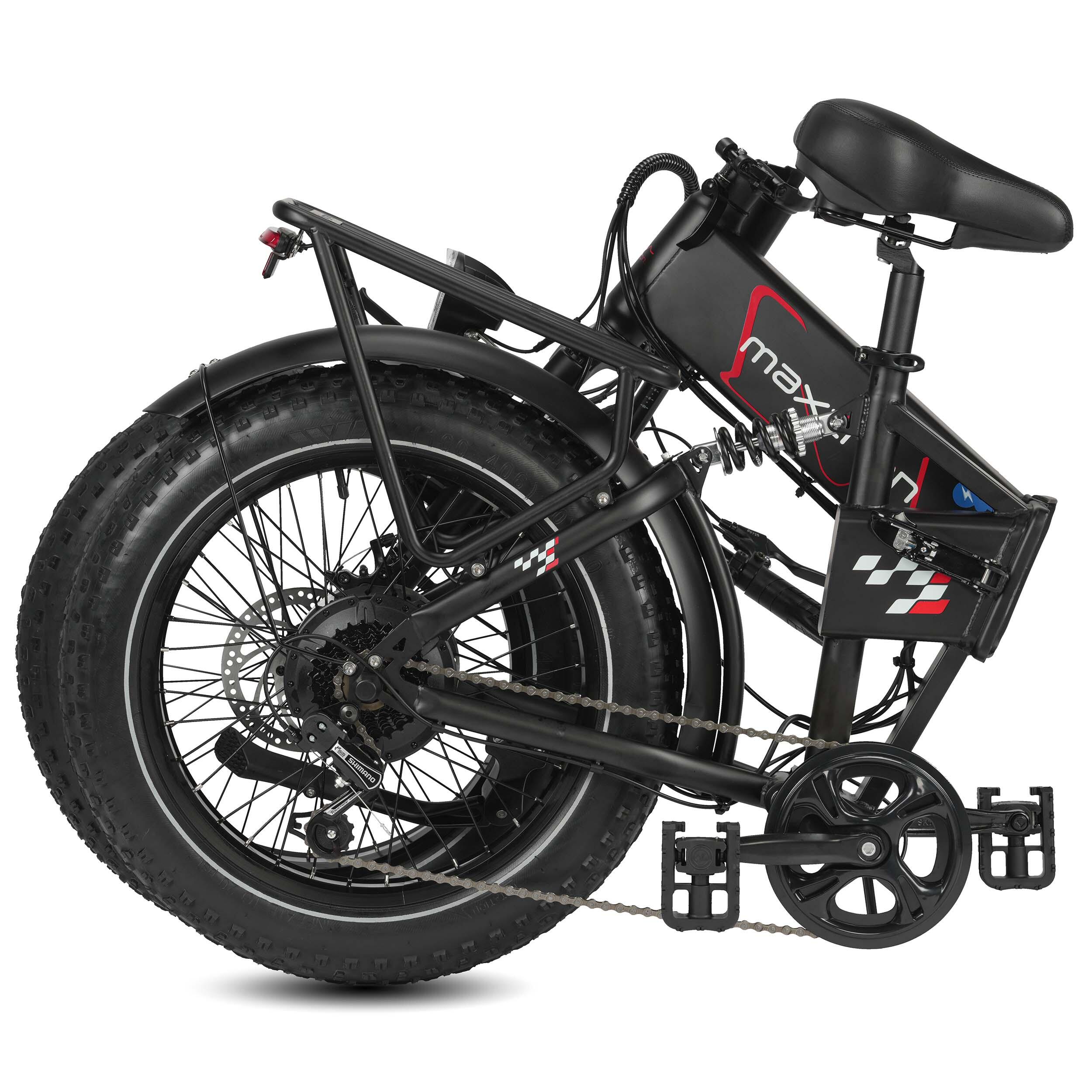 Polaris Vélo Électrique Pliant 20x4.0 Fat Bike 48V 13Ah Shimano 7 Vitesses