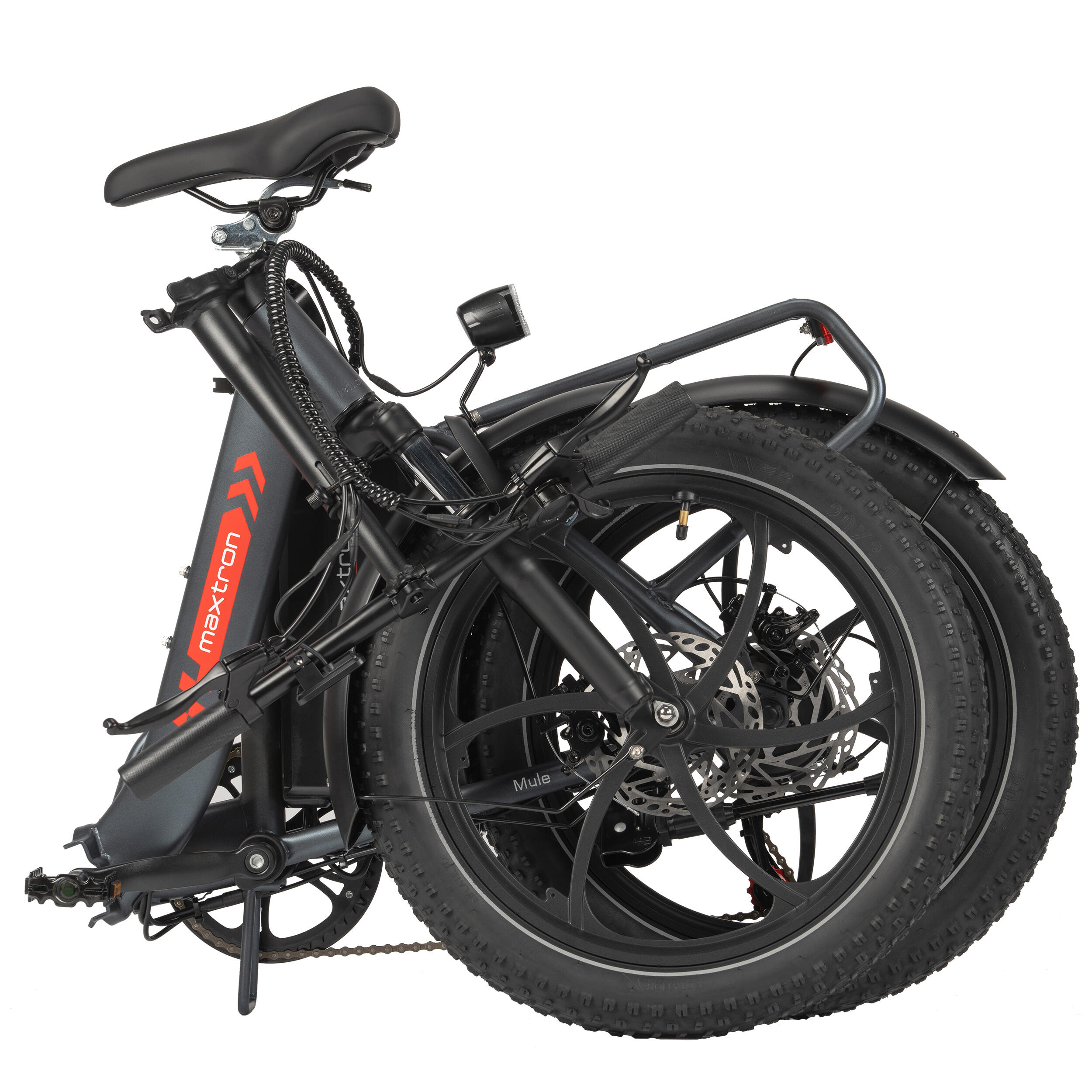 MULE 250W Vélo Électrique Pliable 48V20Ah 20*3.0 Fat Tire 70KM VAE