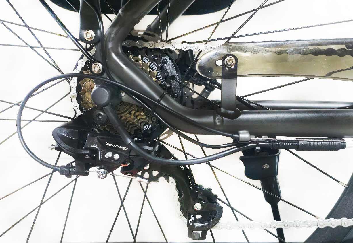 Vélo ville longue distance CLOOT HELSINKI 700 electrique 470Wh , couleur grise – Image 4