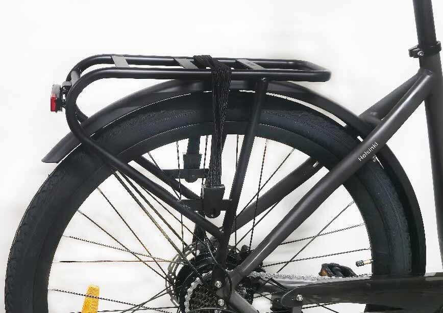Vélo ville longue distance CLOOT HELSINKI 700 electrique 470Wh , couleur grise – Image 4