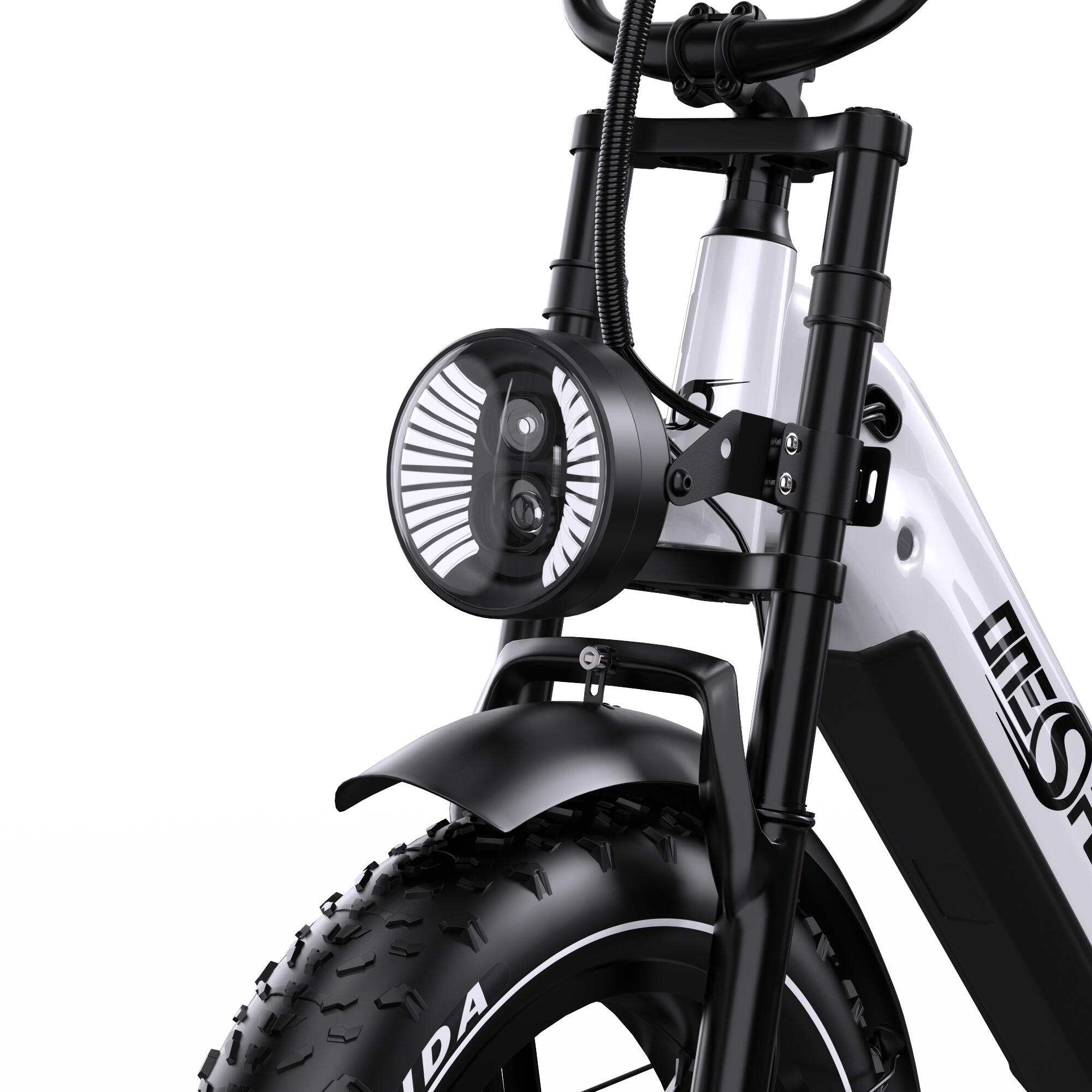 Vélo électrique tout suspendu ONESPORT OT08 PRO 48V 18Ah*2 Double batterie – Image 5