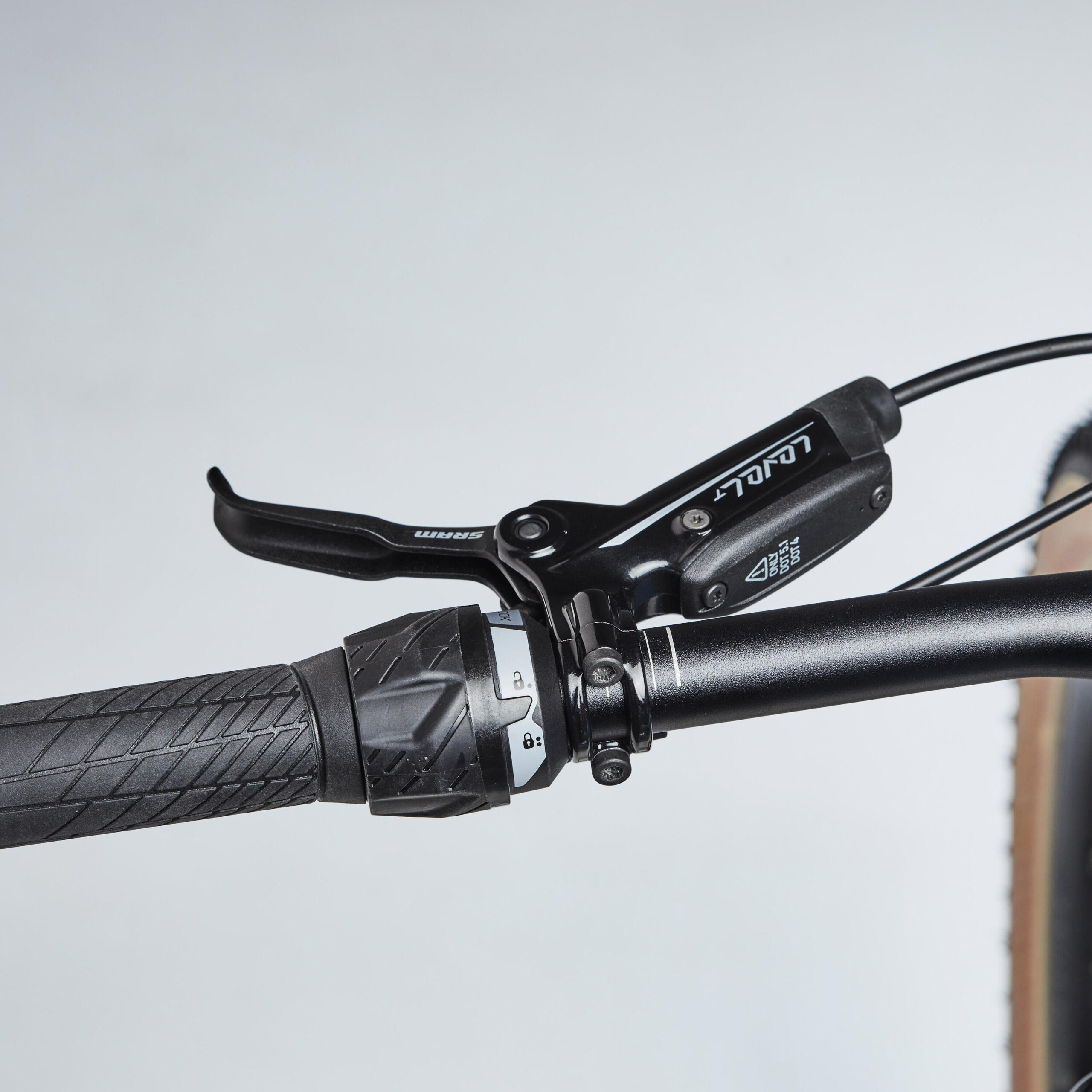 Velo vtt cross country race 740 cadre carbone bleu recon – Image 4