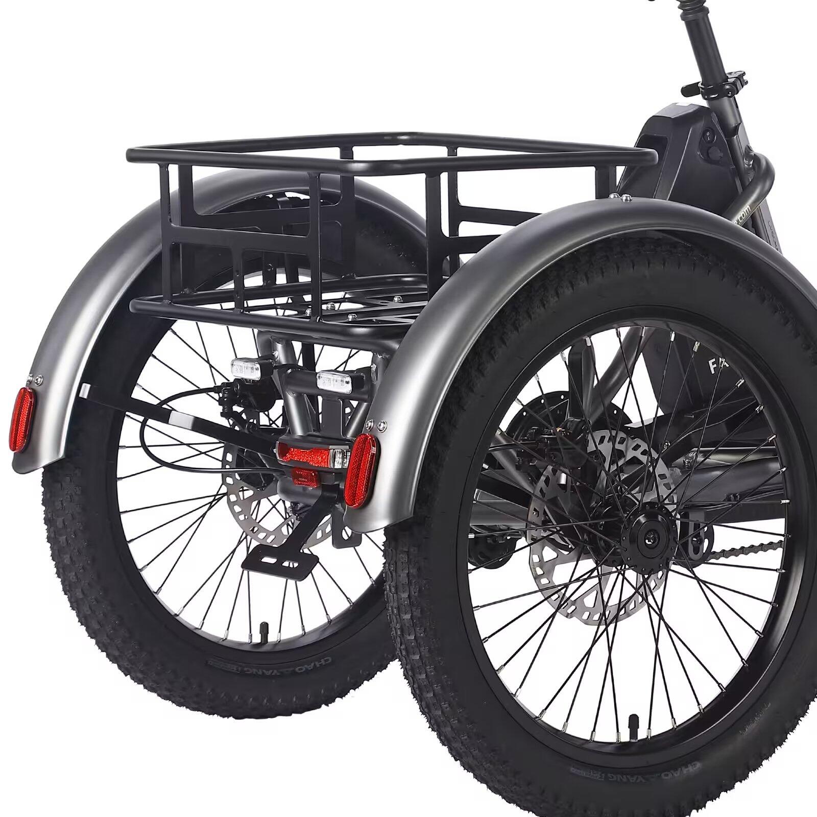Trike cargo électrique pliant City Cycling Unisex 250W 48V 20Ah IPX5 F20 Mate – Image 2
