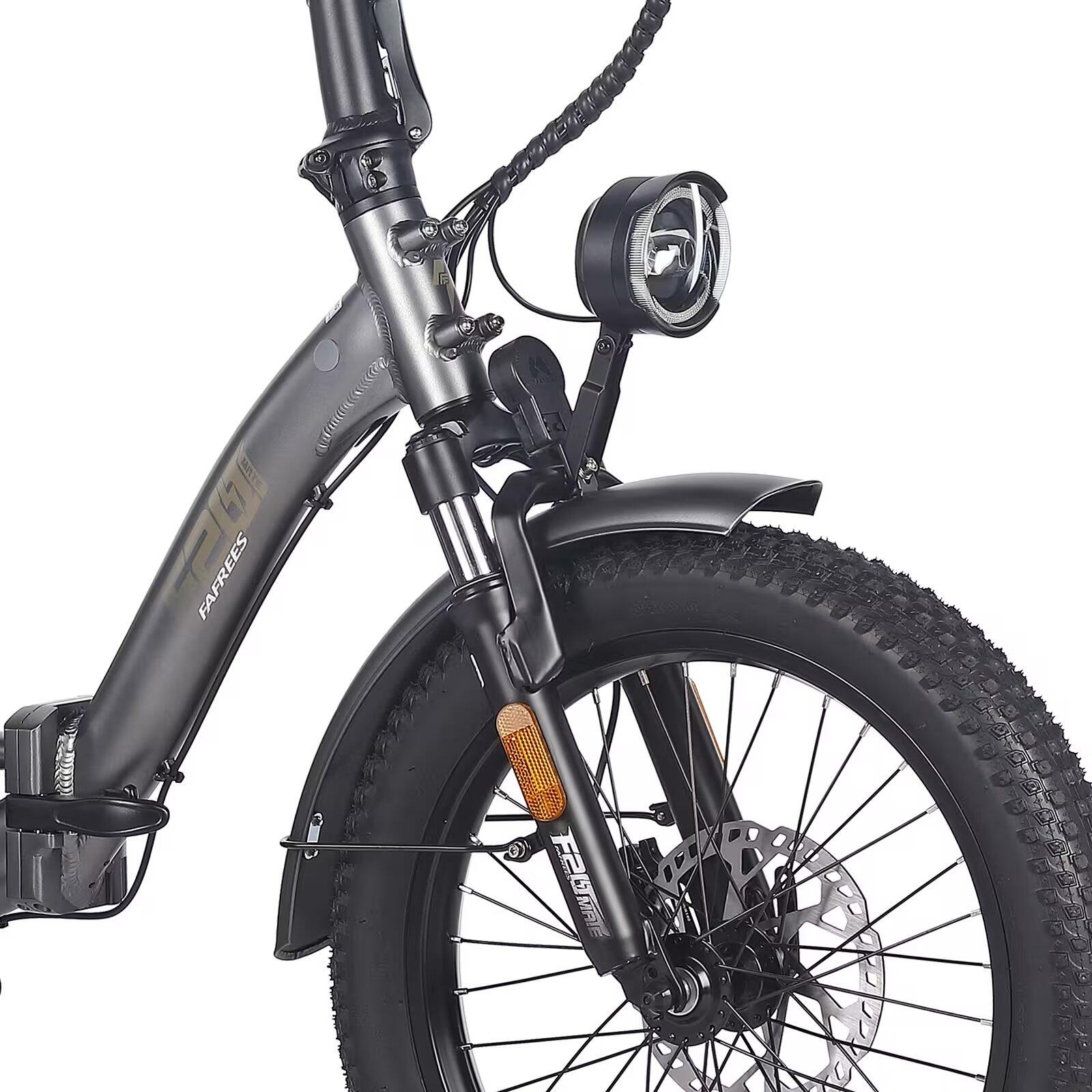 Trike cargo électrique pliant City Cycling Unisex 250W 48V 20Ah IPX5 F20 Mate – Image 3